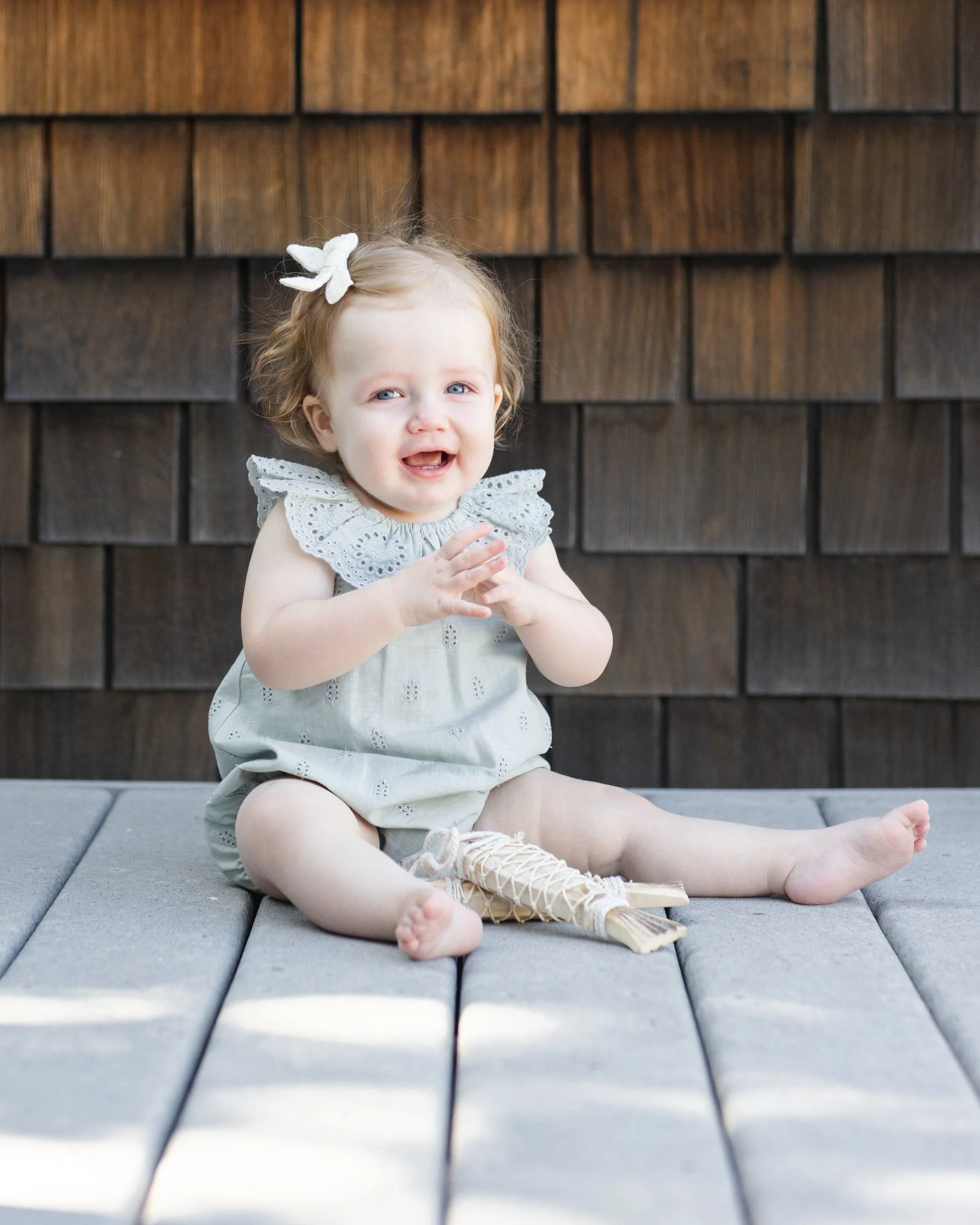 Myla Romper Seafoam - Image 2