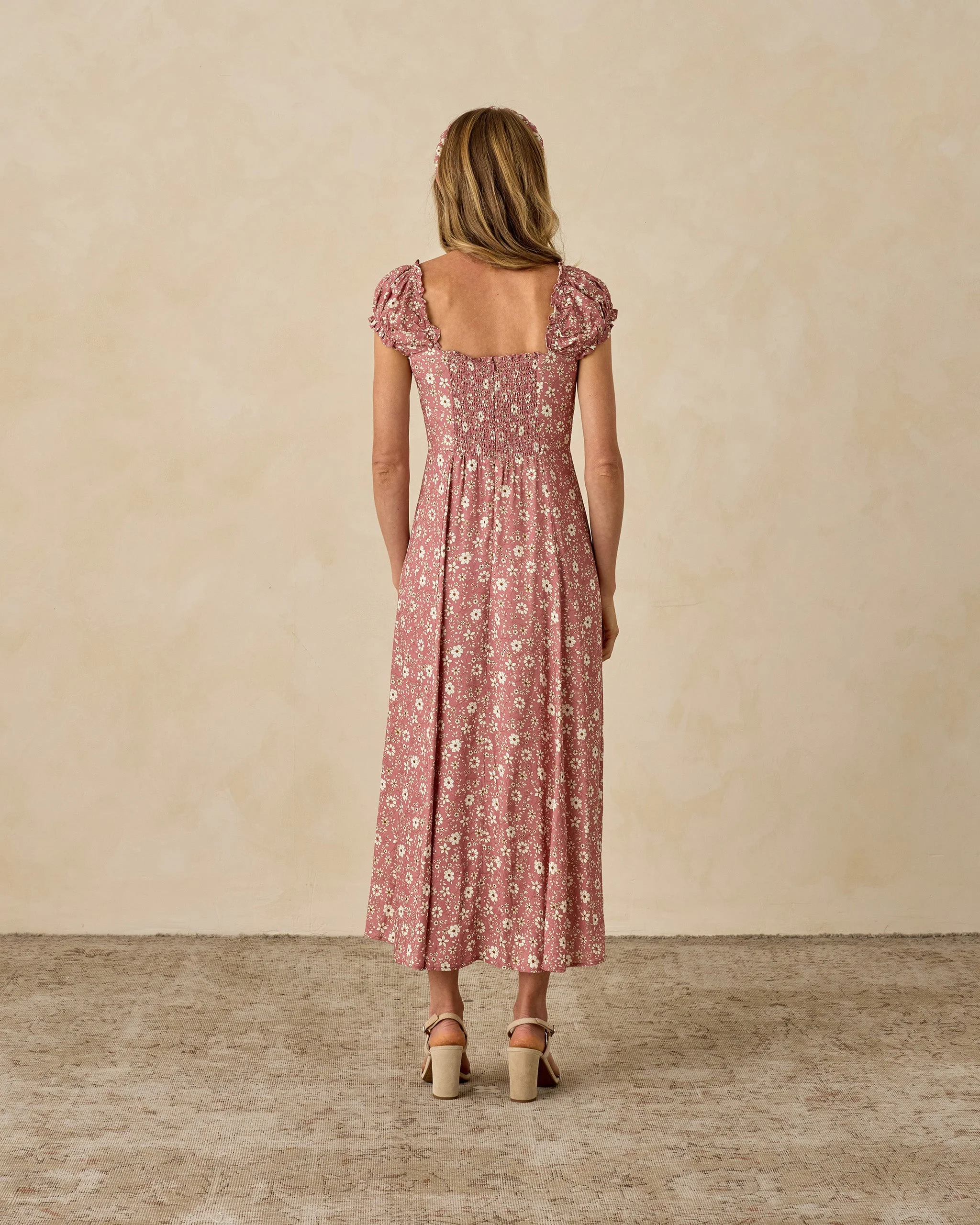 Nancy Dress || Rose Bloom - Image 2
