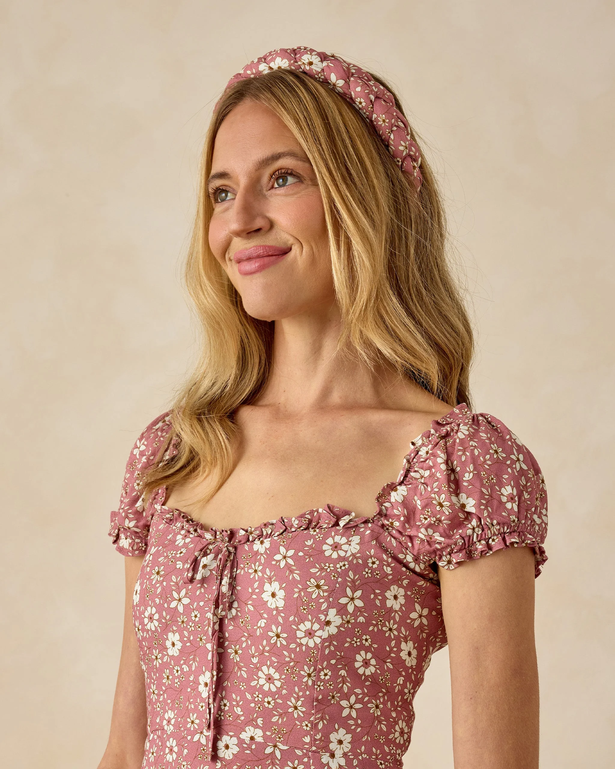 Nancy Dress || Rose Bloom - Image 3