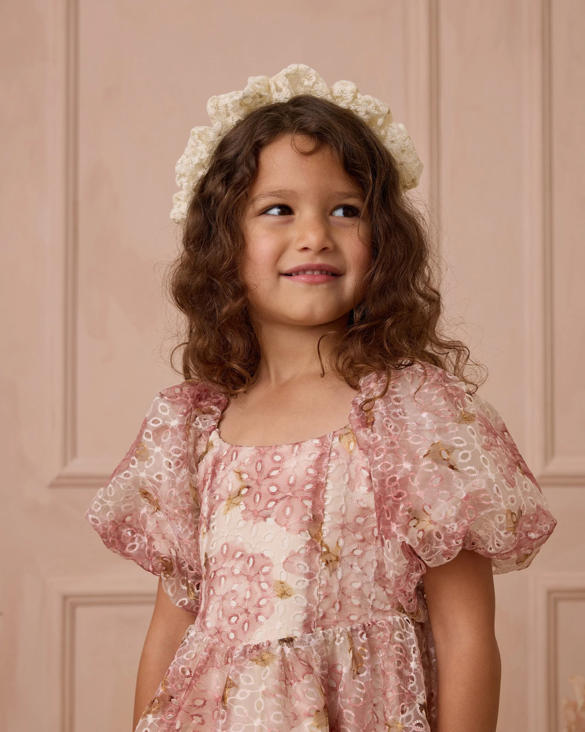 Nina Dress | Pink Peonies - Image 3