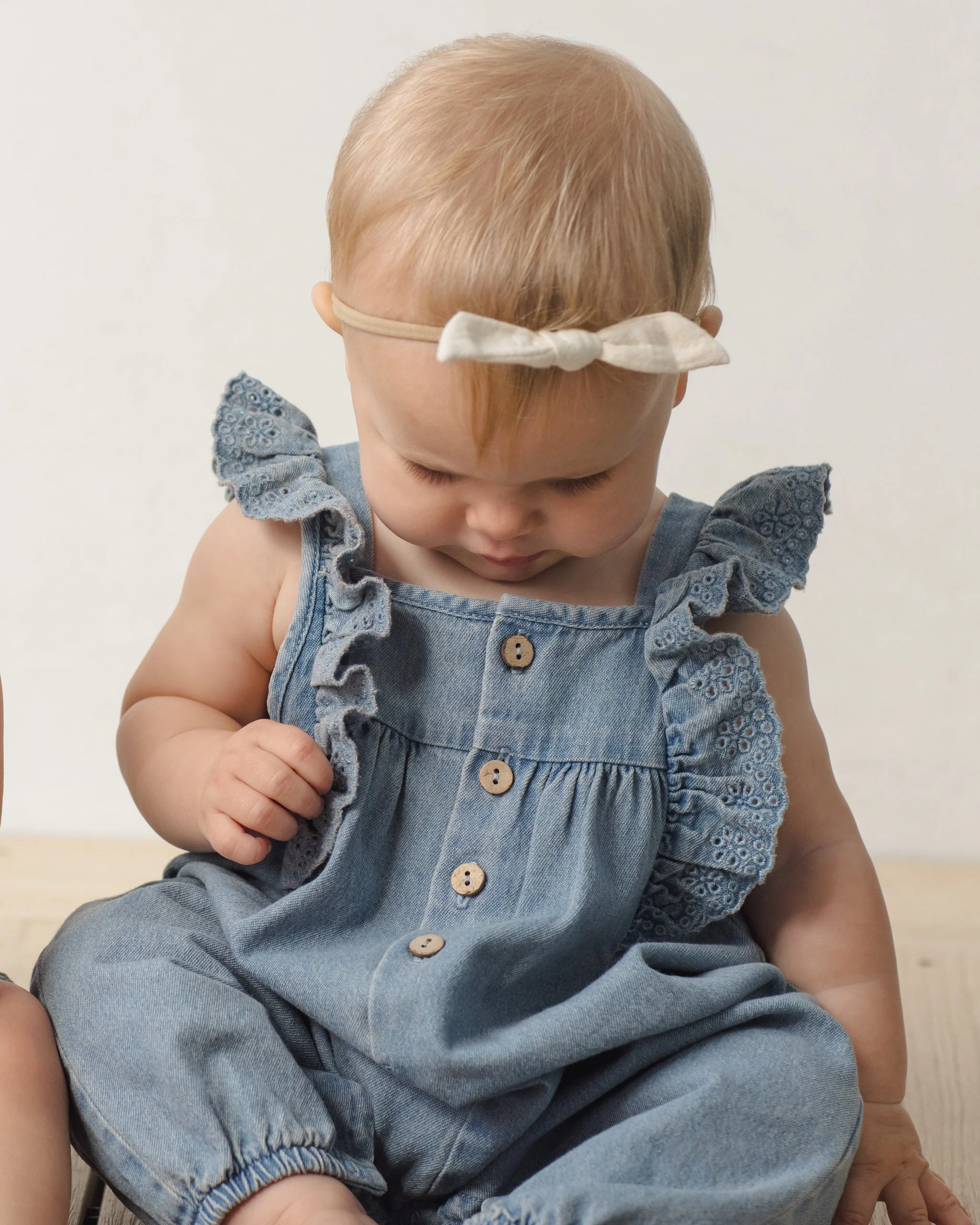 Nova Romper Lightweight Denim - Image 3