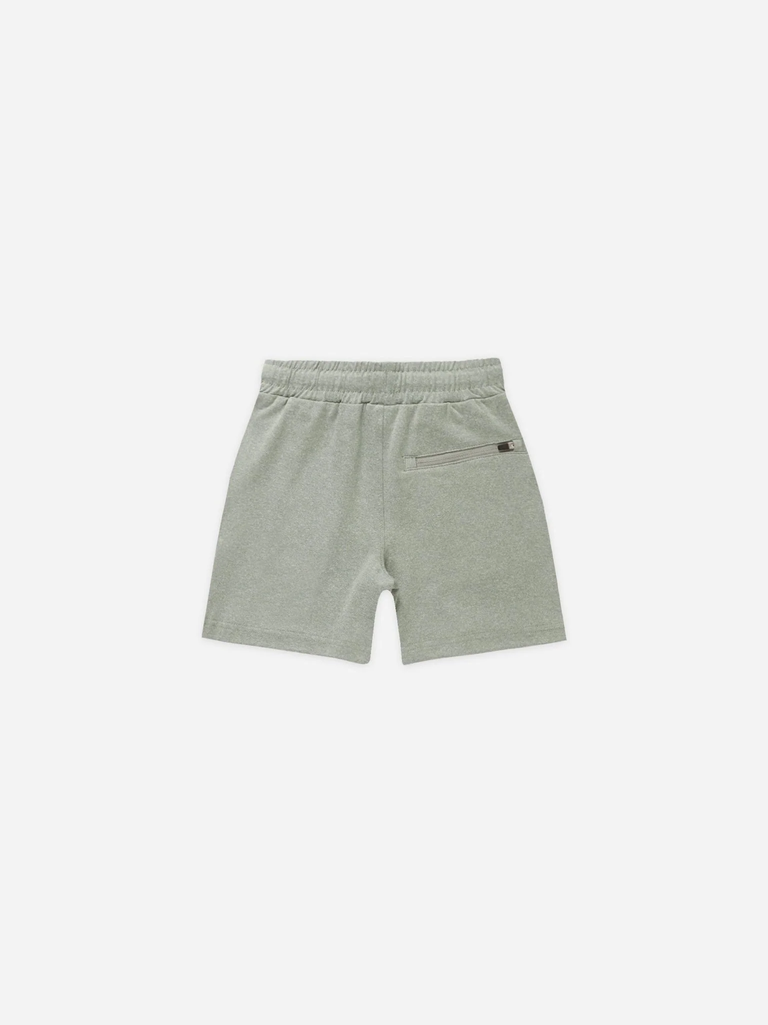 Oceanside Tech Short || Heathered Aqua - Image 2