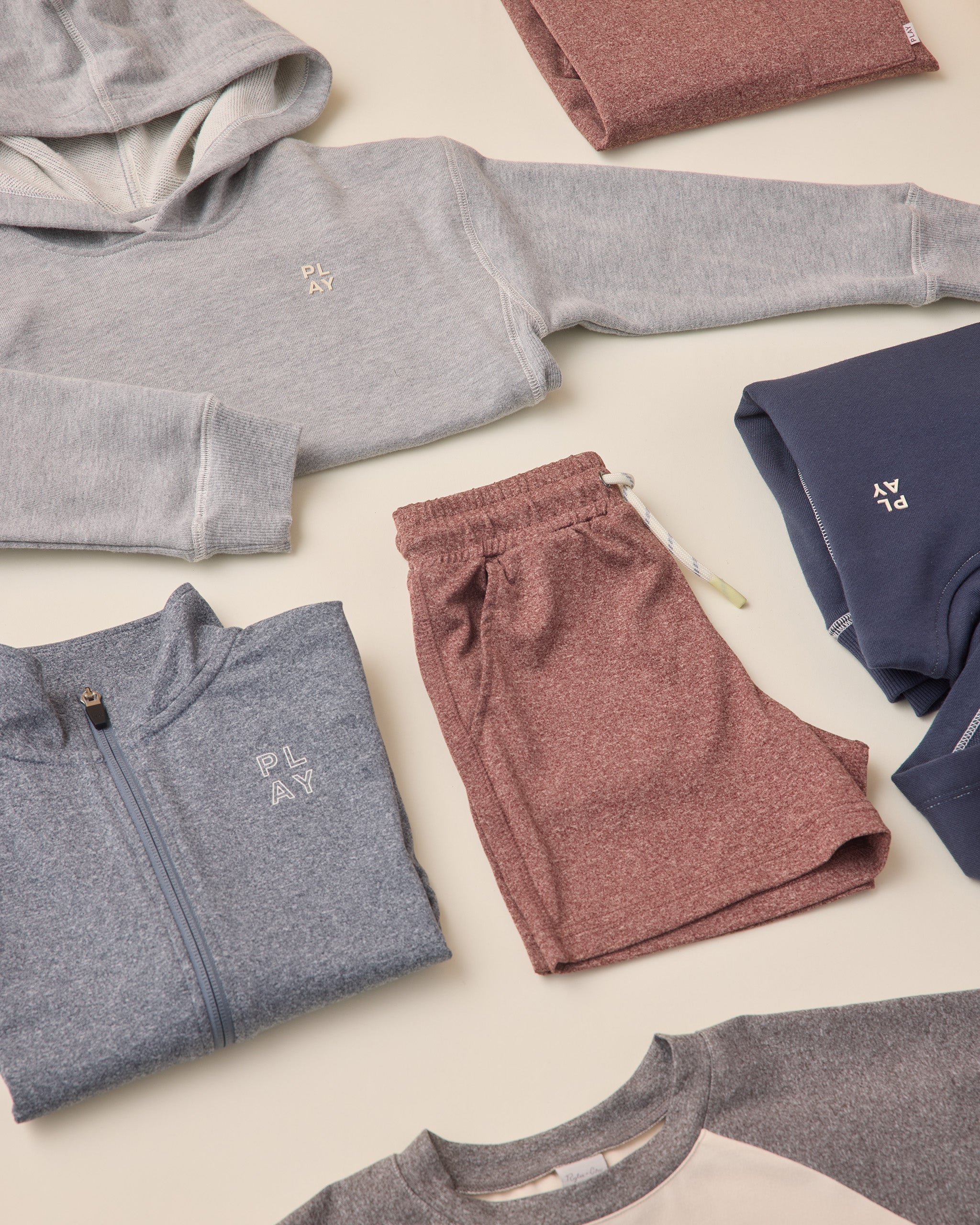 Oceanside Tech Short || Heathered Burgundy - Image 5