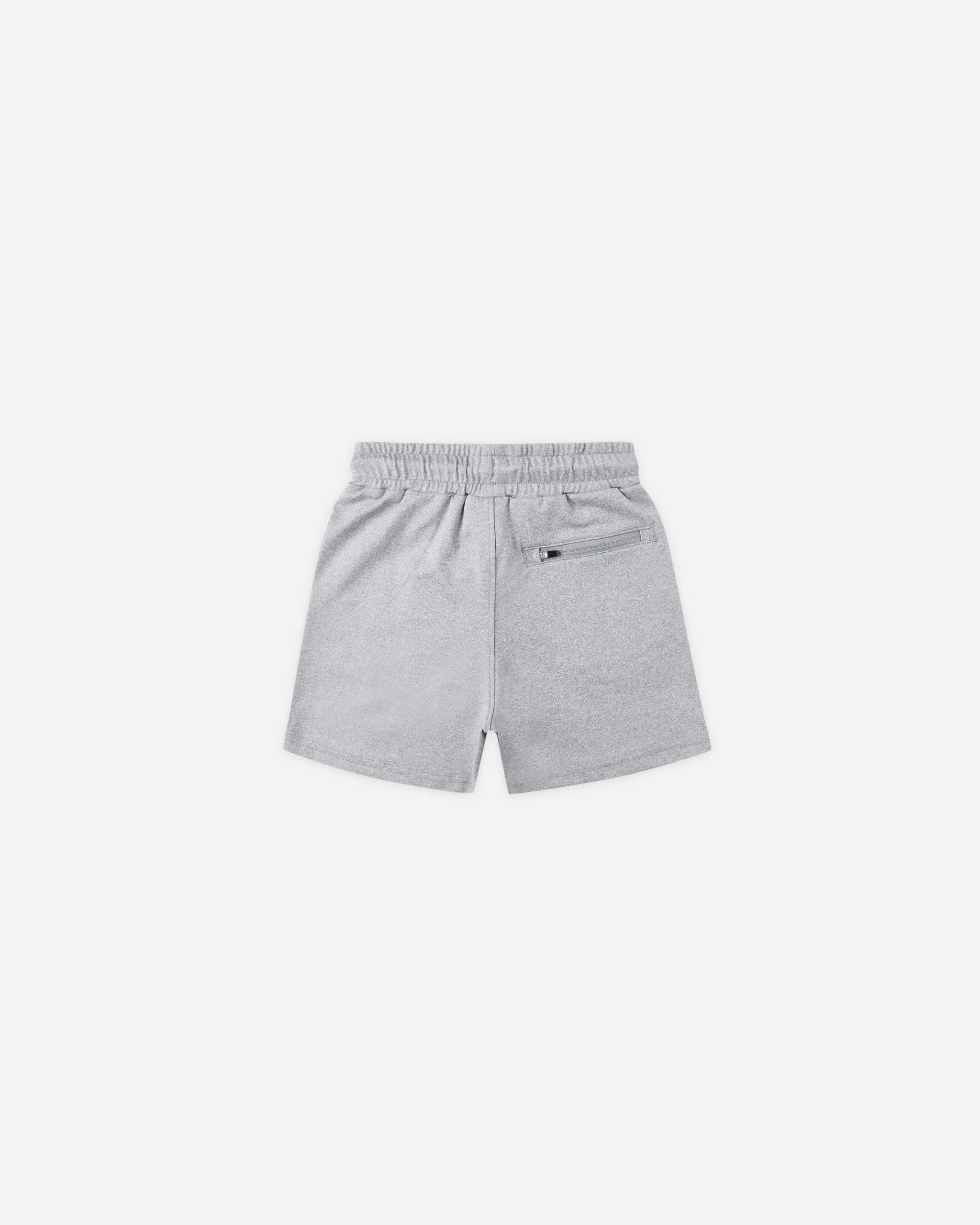 Oceanside Tech Short || Heathered Dusty Blue - Image 2