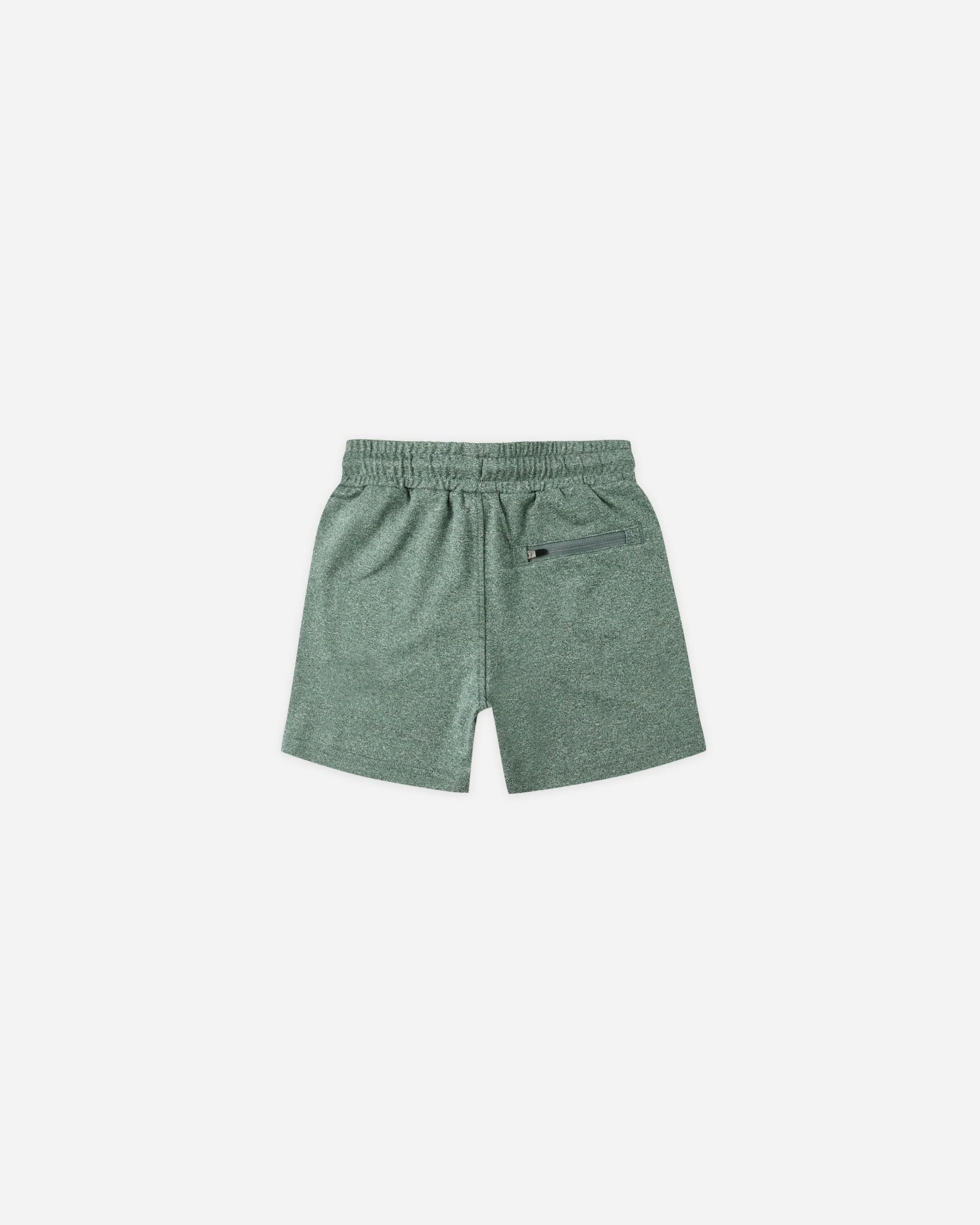 Oceanside Tech Short || Heathered Green - Image 2