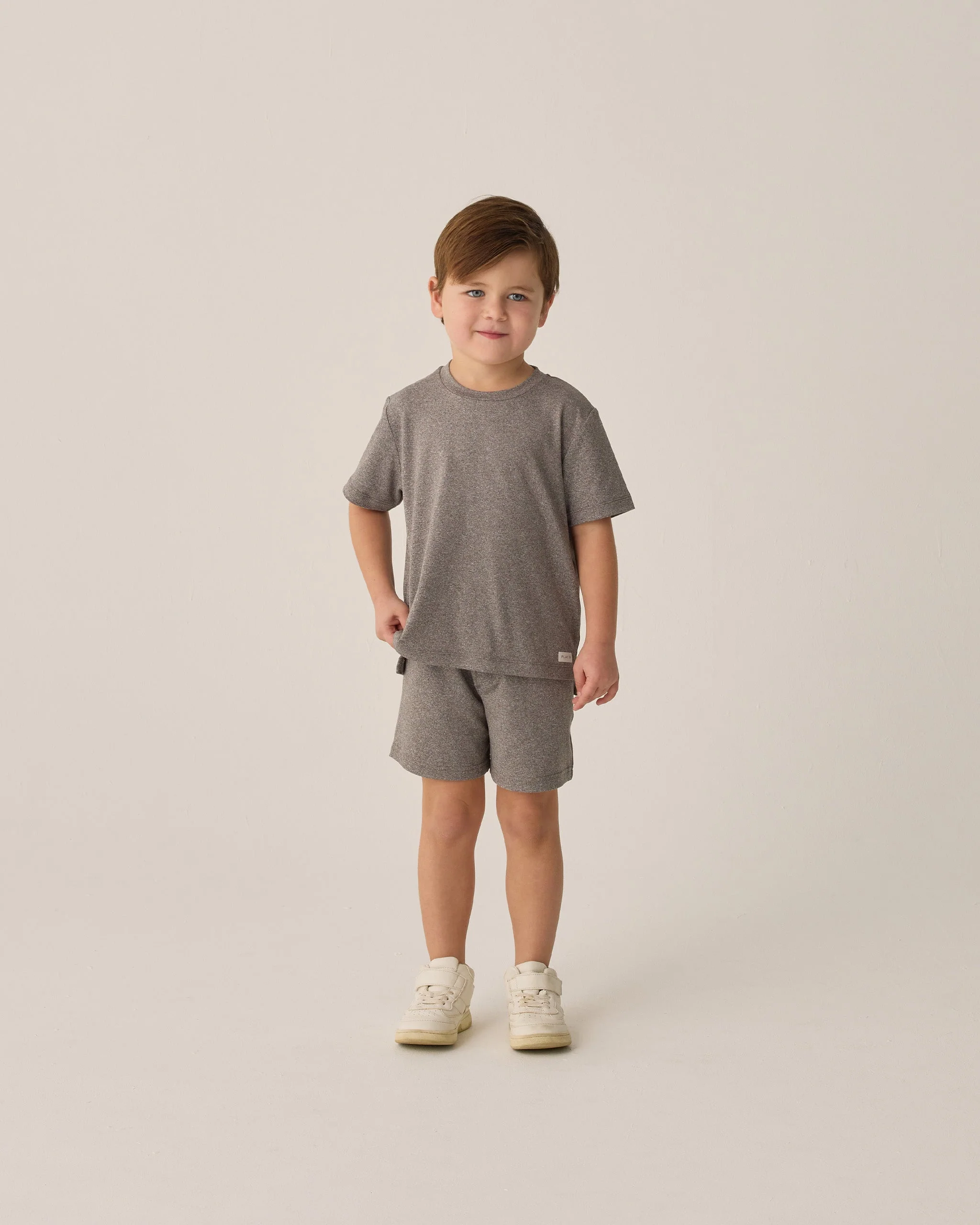 Oceanside Tech Short || Heathered Grey - Image 3