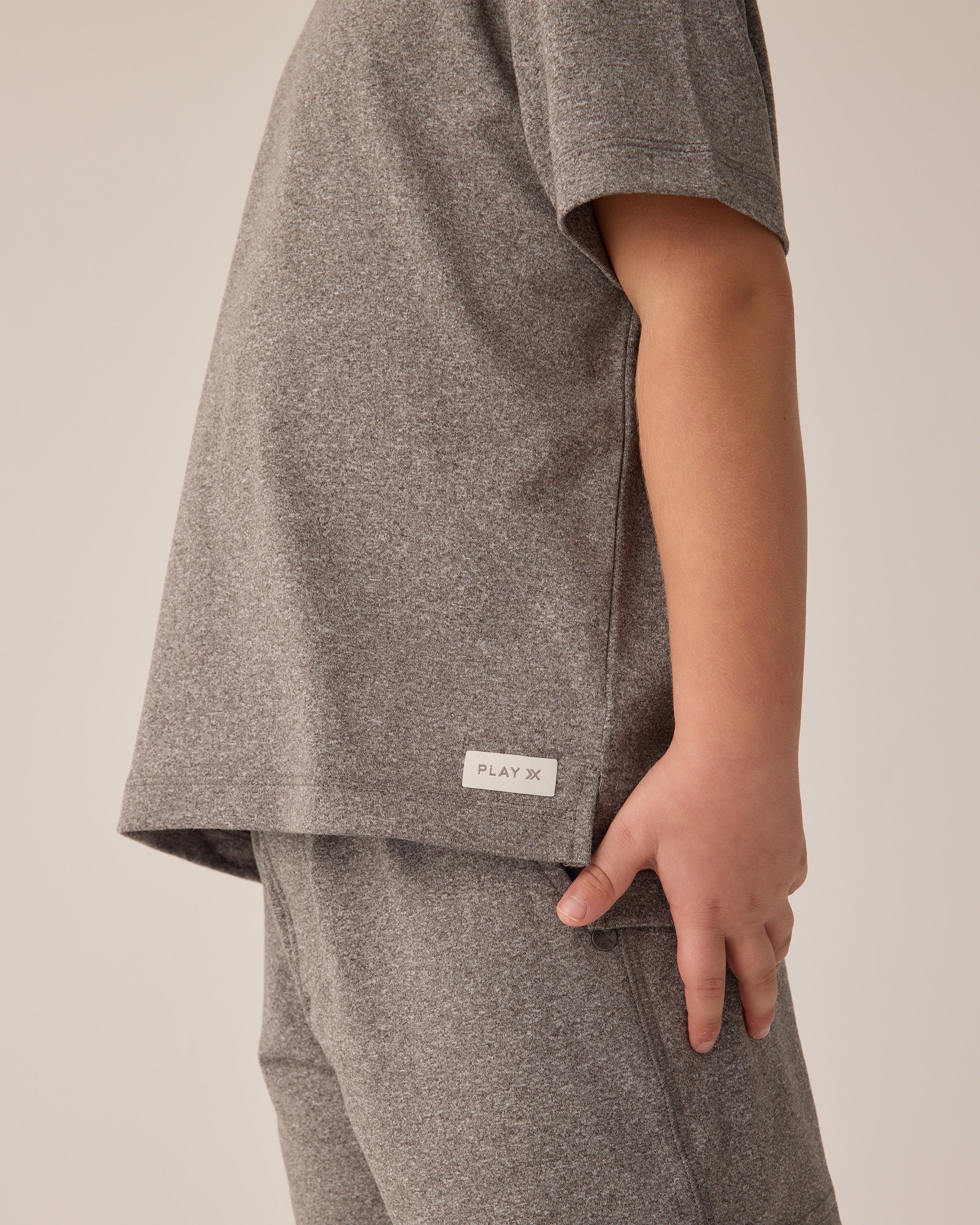 Oceanside Tech Short || Heathered Grey - Image 4