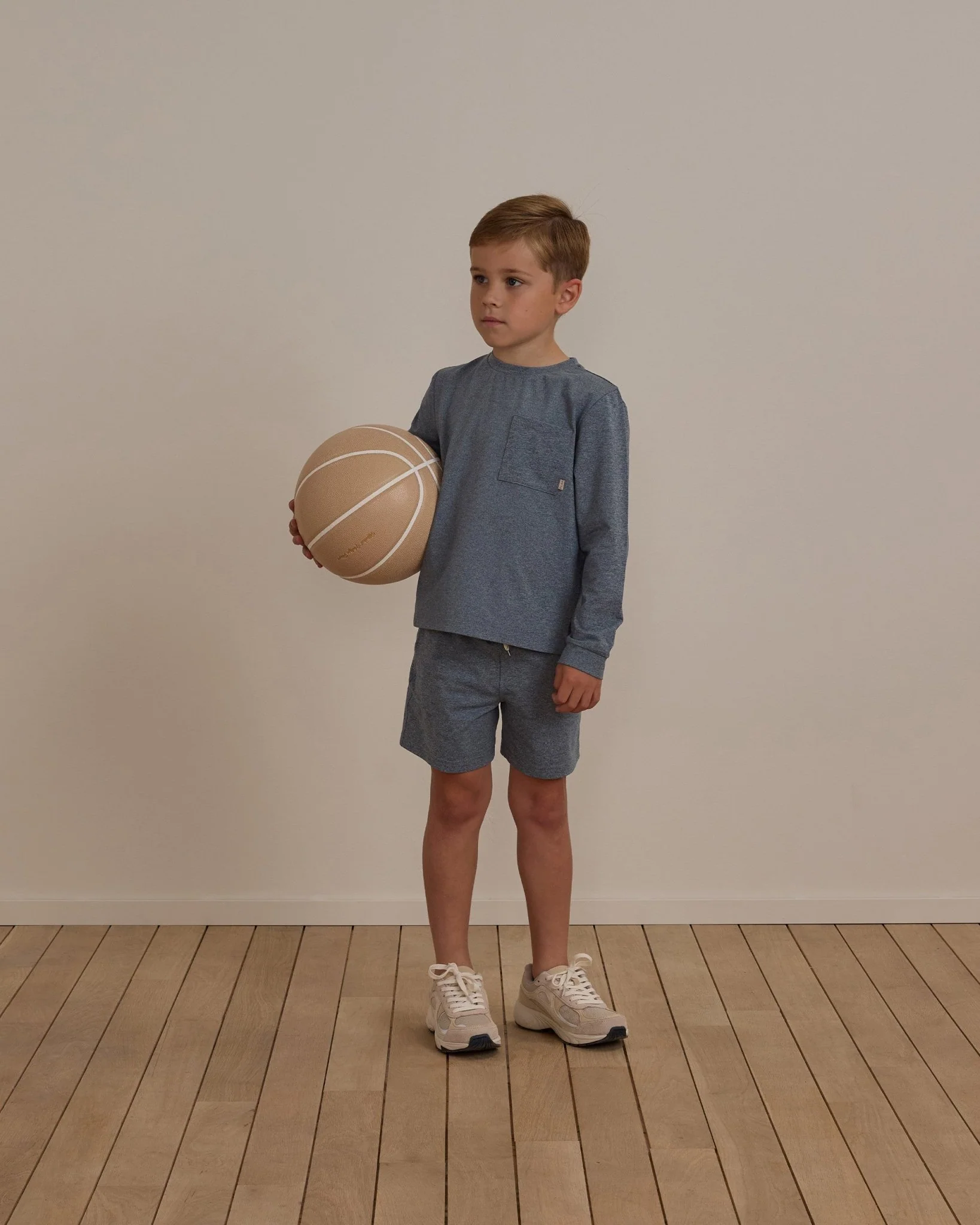Oceanside Tech Short | Heathered Indigo - Image 2