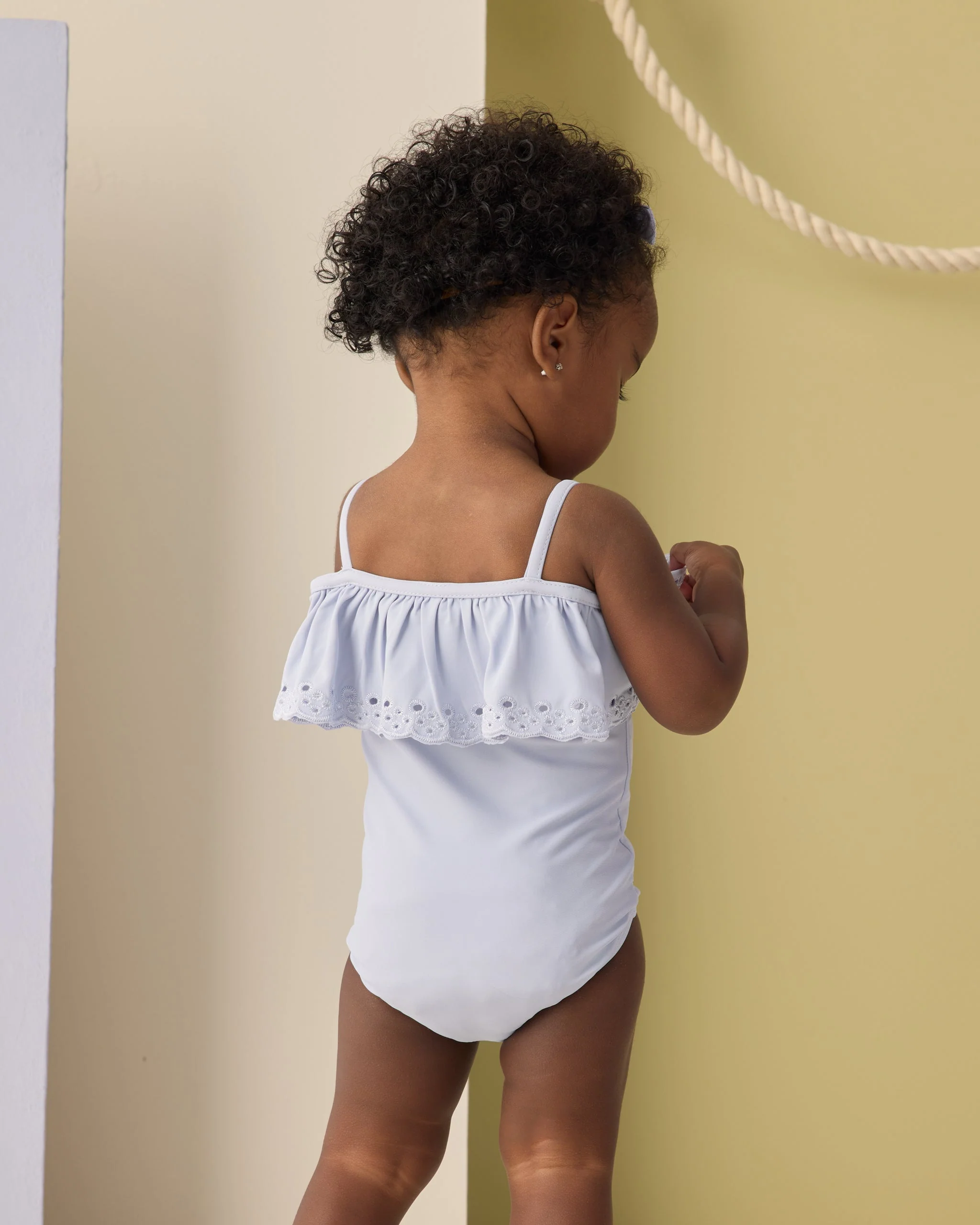 Off-The-Shoulder One-Piece Periwinkle - Image 3