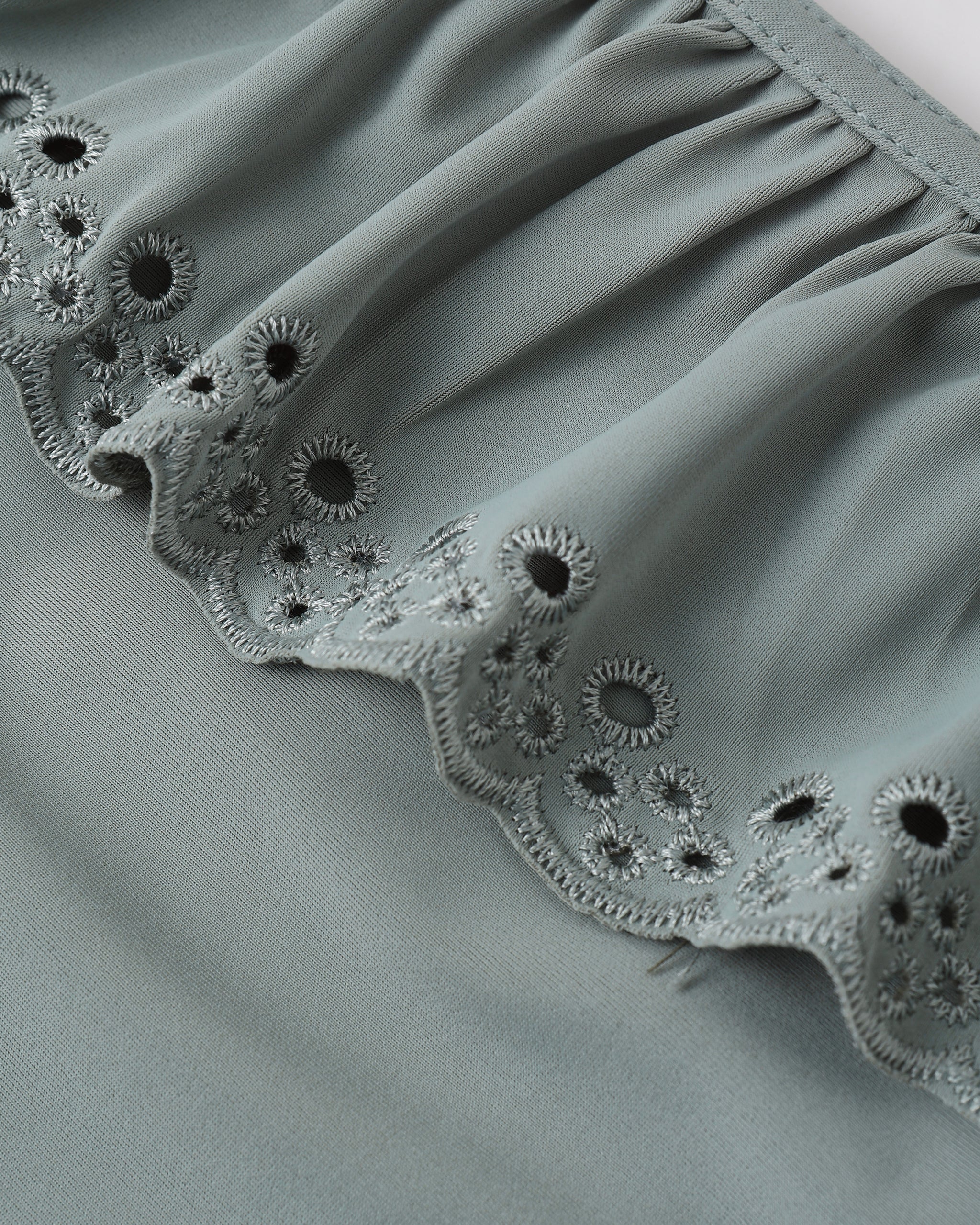 Off-The-Shoulder One-Piece Sea Green - Image 6