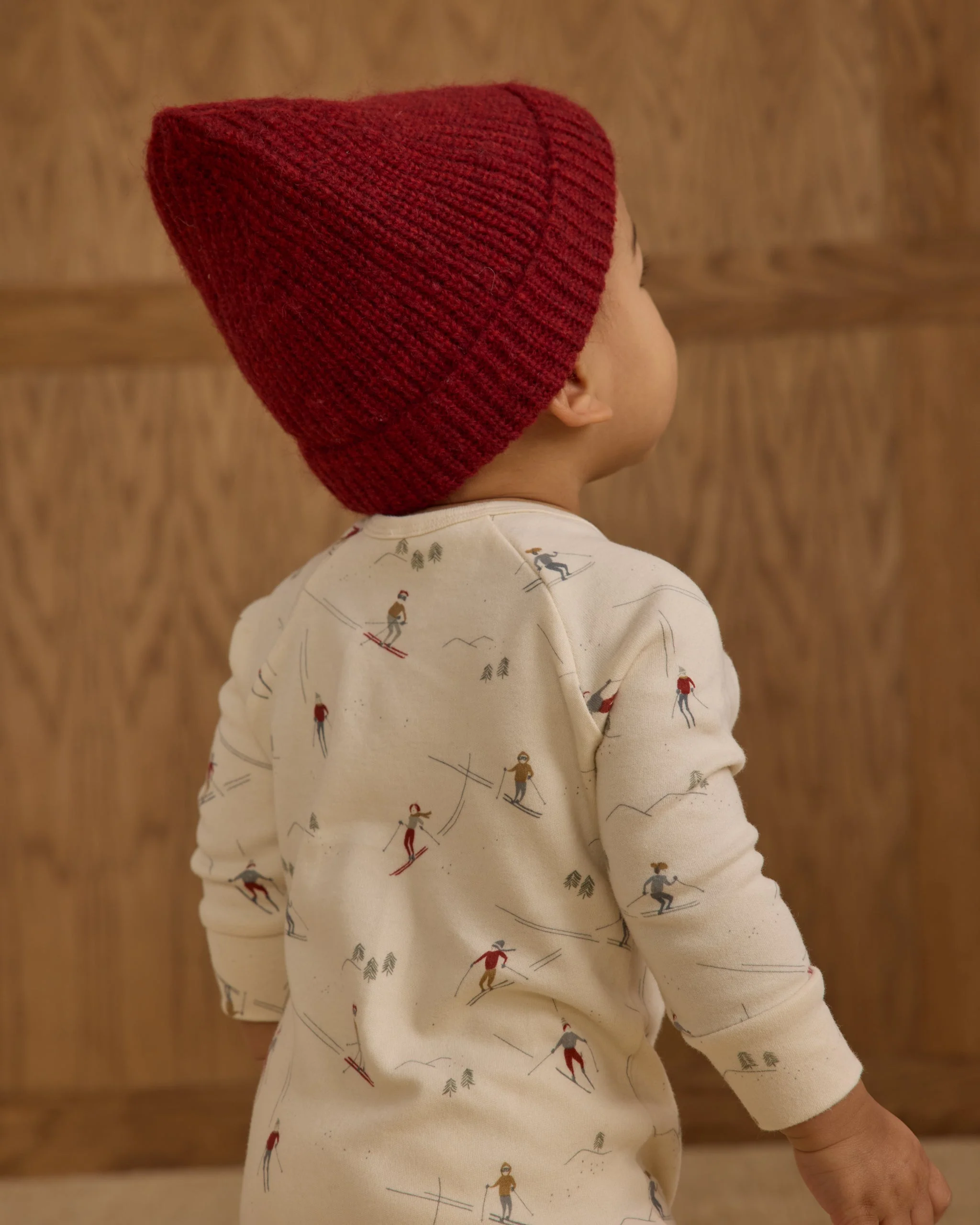 Organic Long John Pajamas || Skiers - Image 5