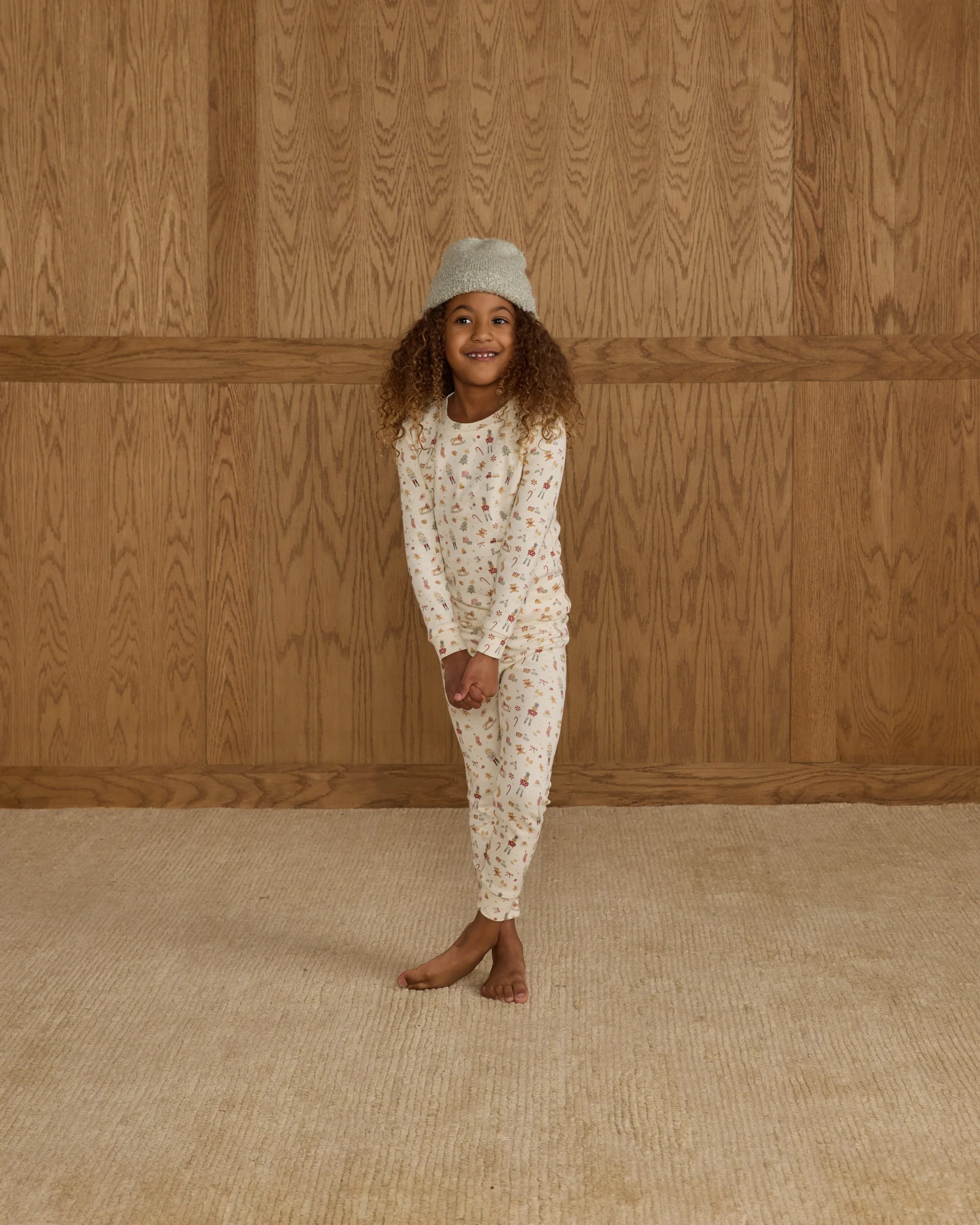 Organic Long Sleeve Pajama Set || Festive - Image 2