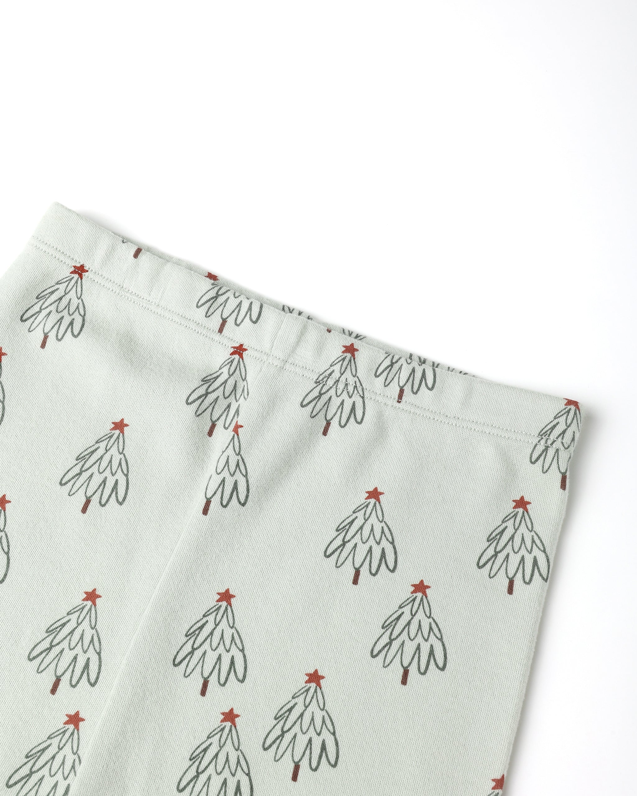 Organic Long Sleeve Pajama Set || Trees - Image 3
