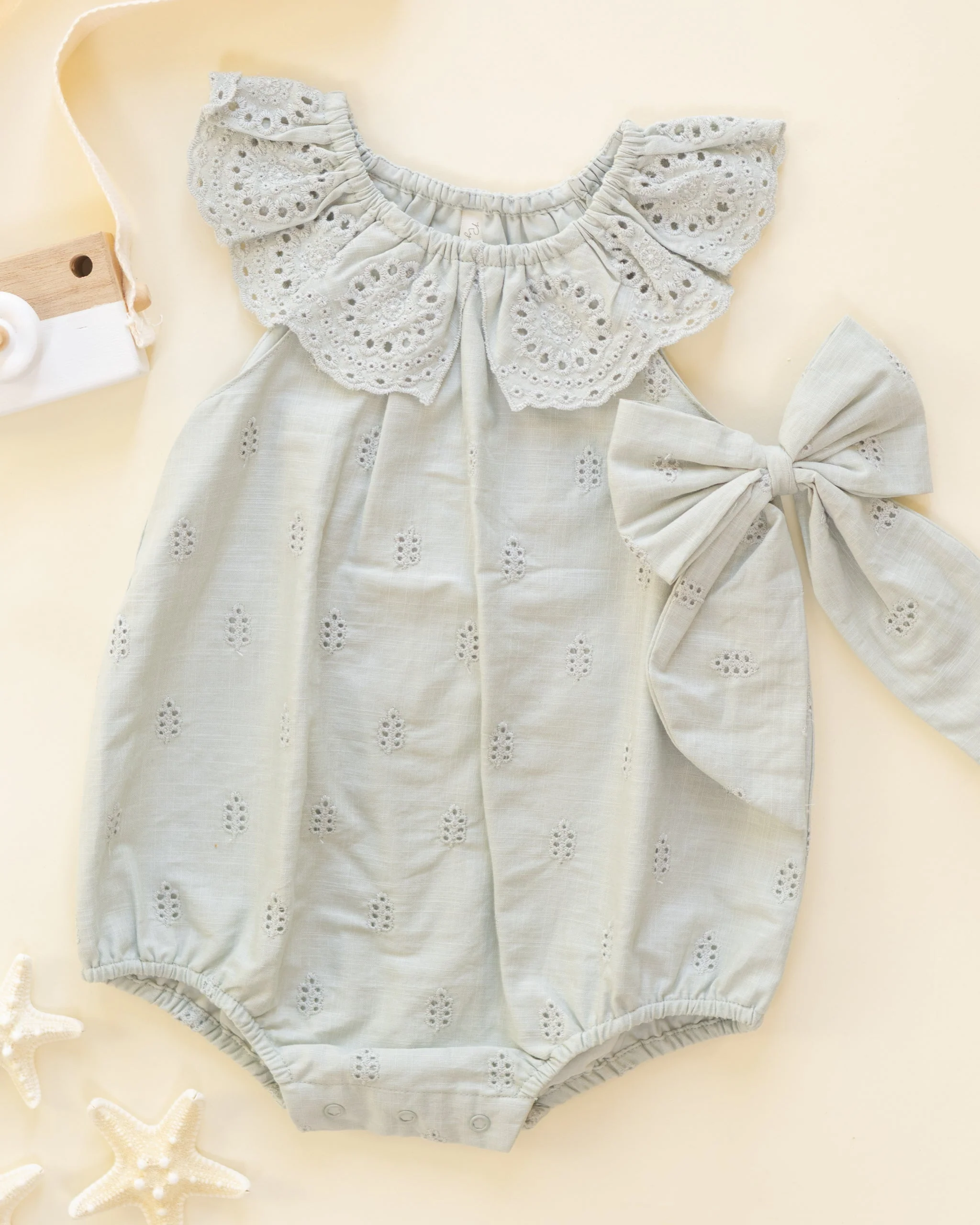 Oversized Bow Seafoam - Image 5
