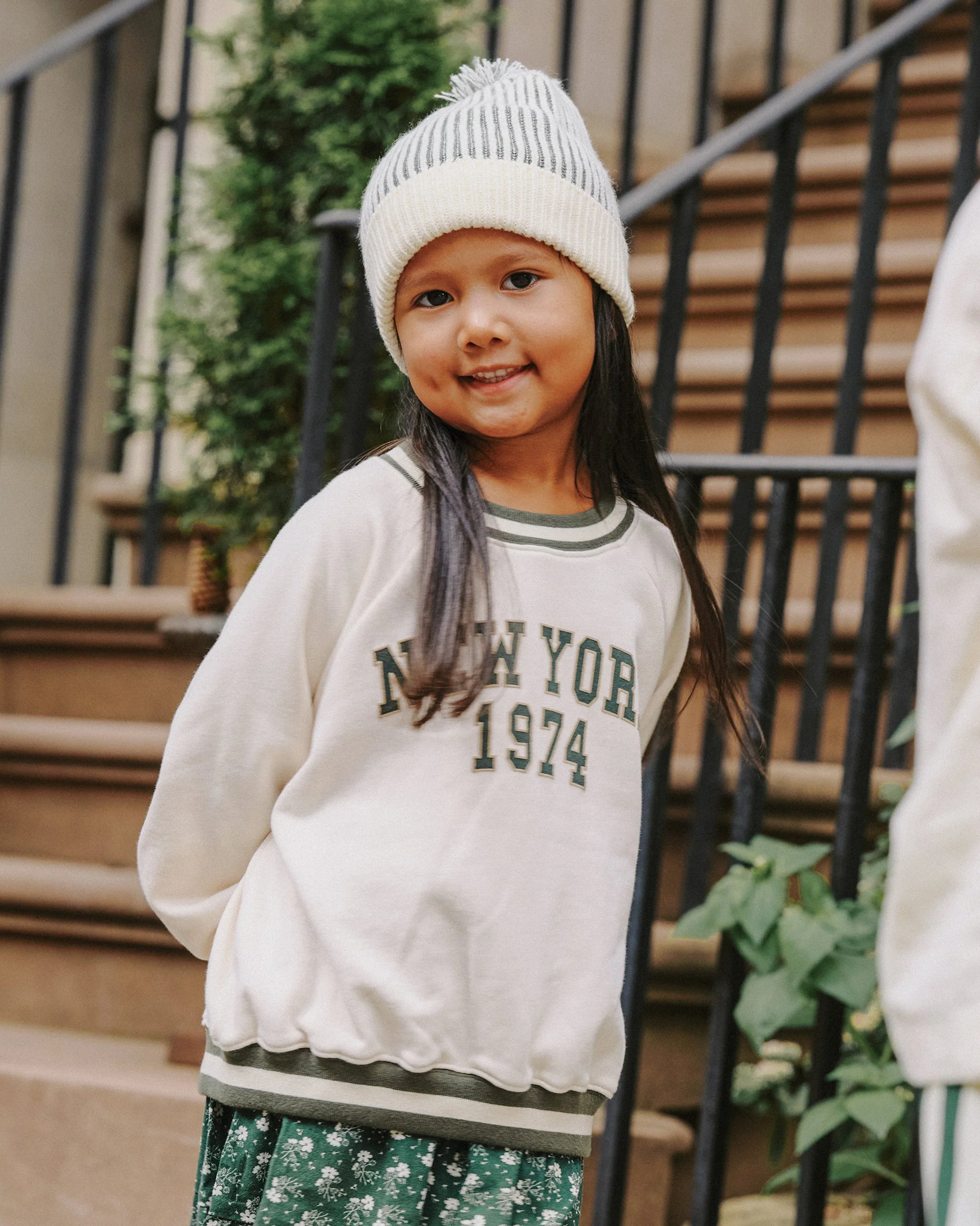 Oversized Raglan Sweatshirt || New York - Image 3