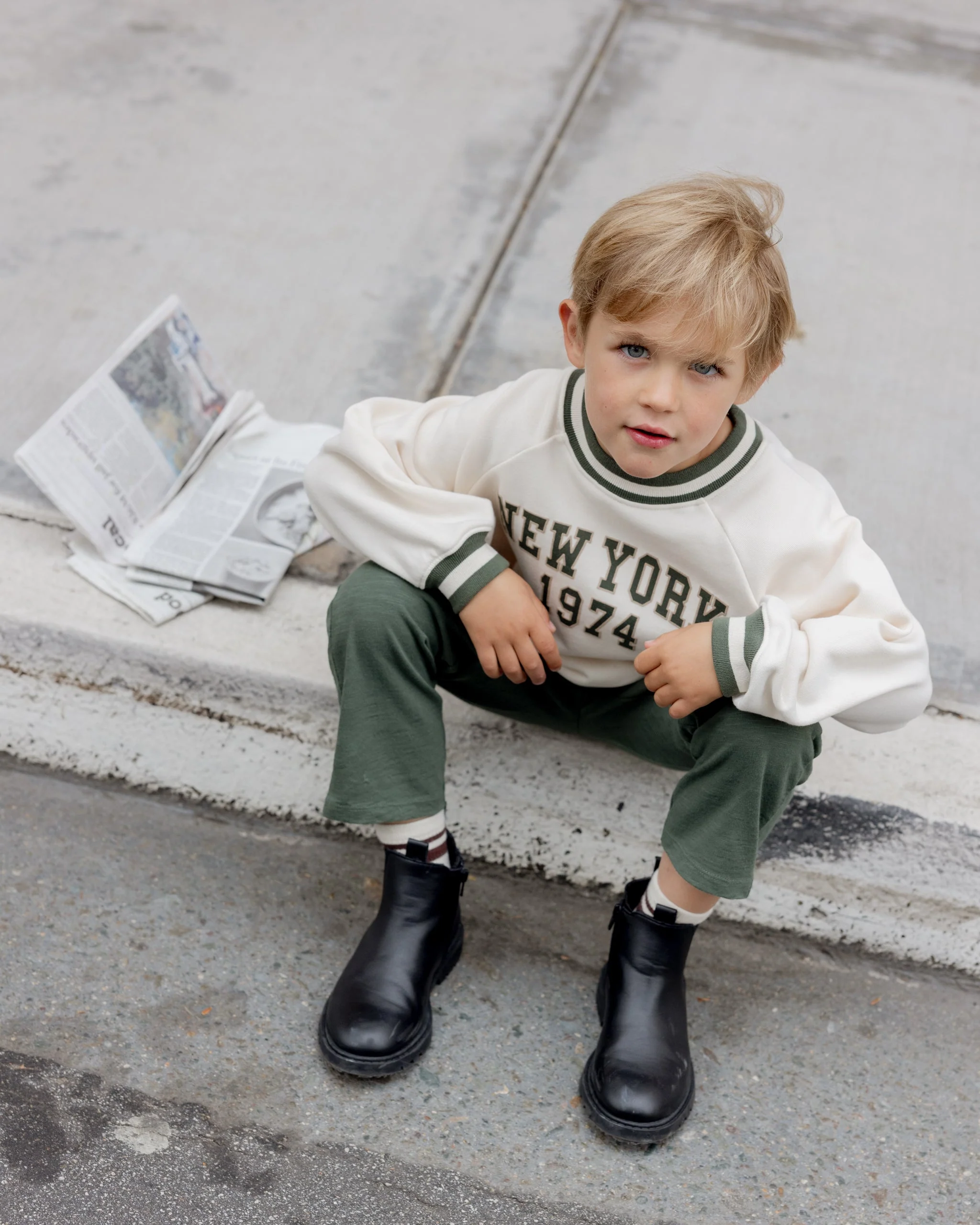 Oversized Raglan Sweatshirt || New York - Image 4