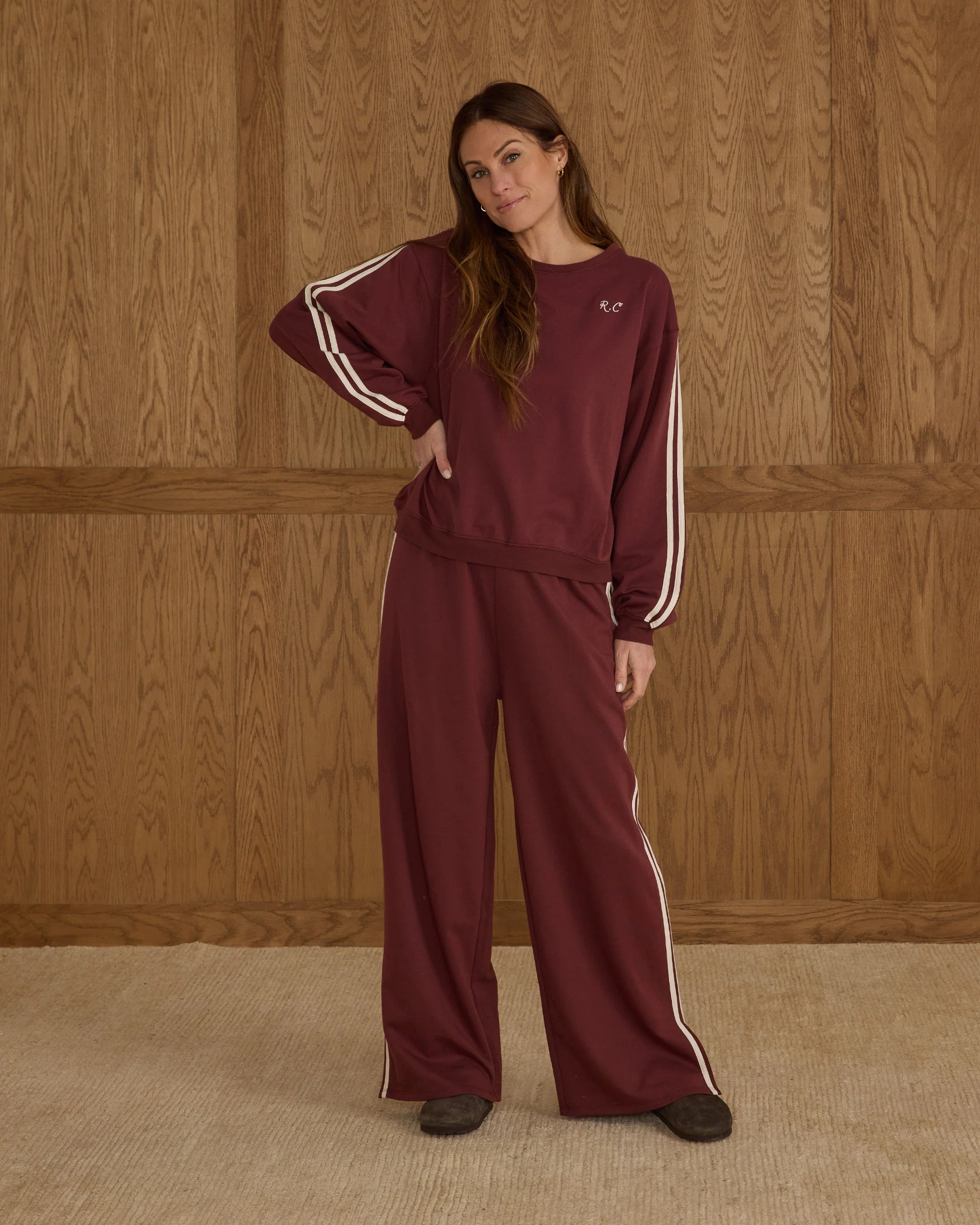 Oversized Sweatshirt | Burgundy Teen - Image 4