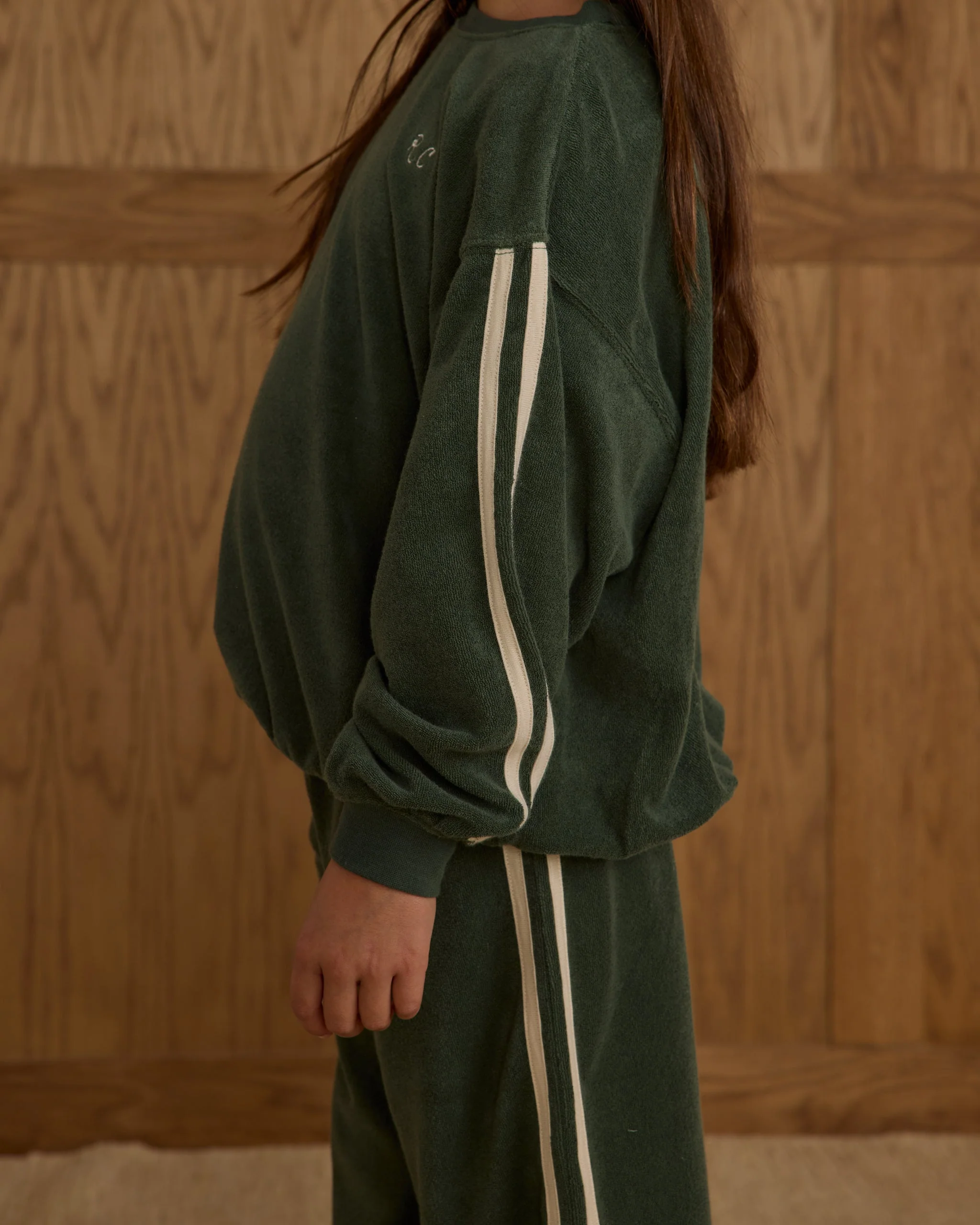 Oversized Sweatshirt || Green - Image 3