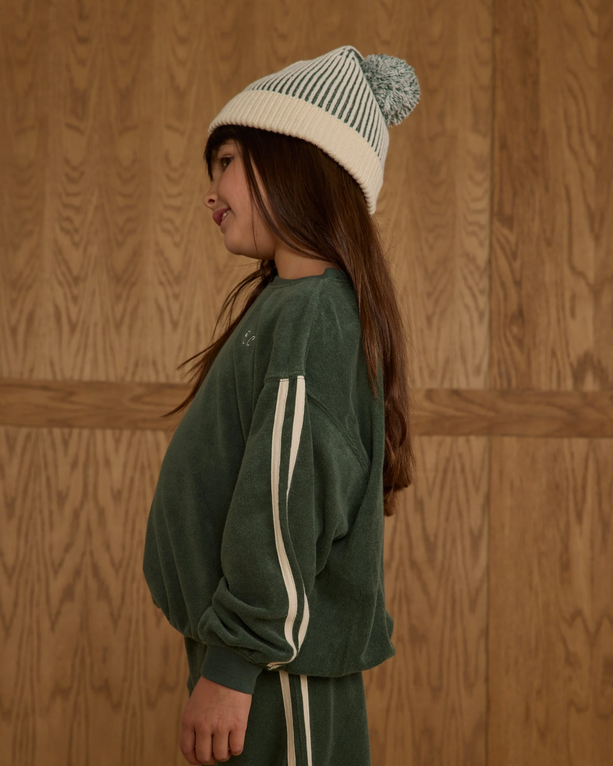 Oversized Sweatshirt || Green - Image 5