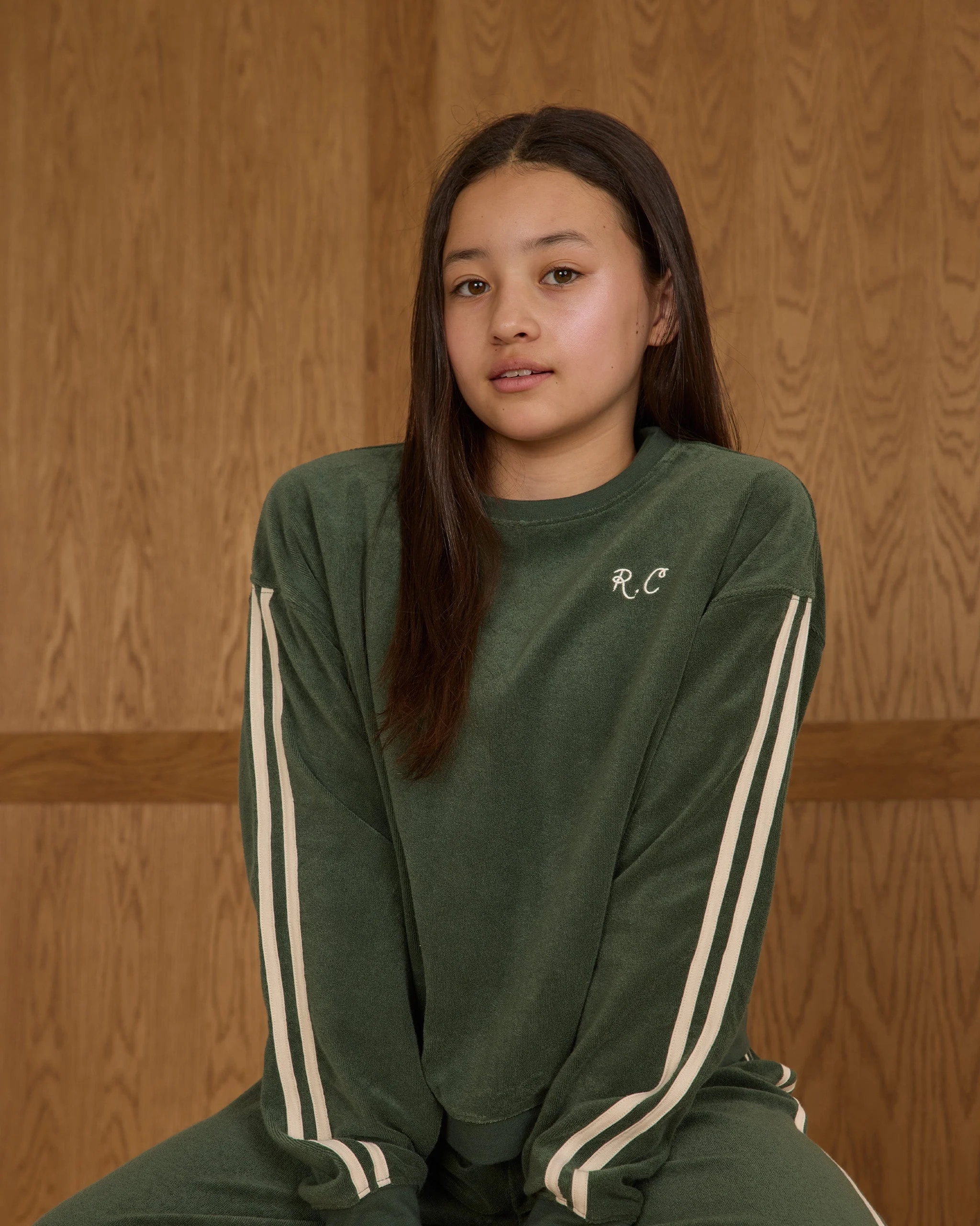 Oversized Sweatshirt || Green - Image 5