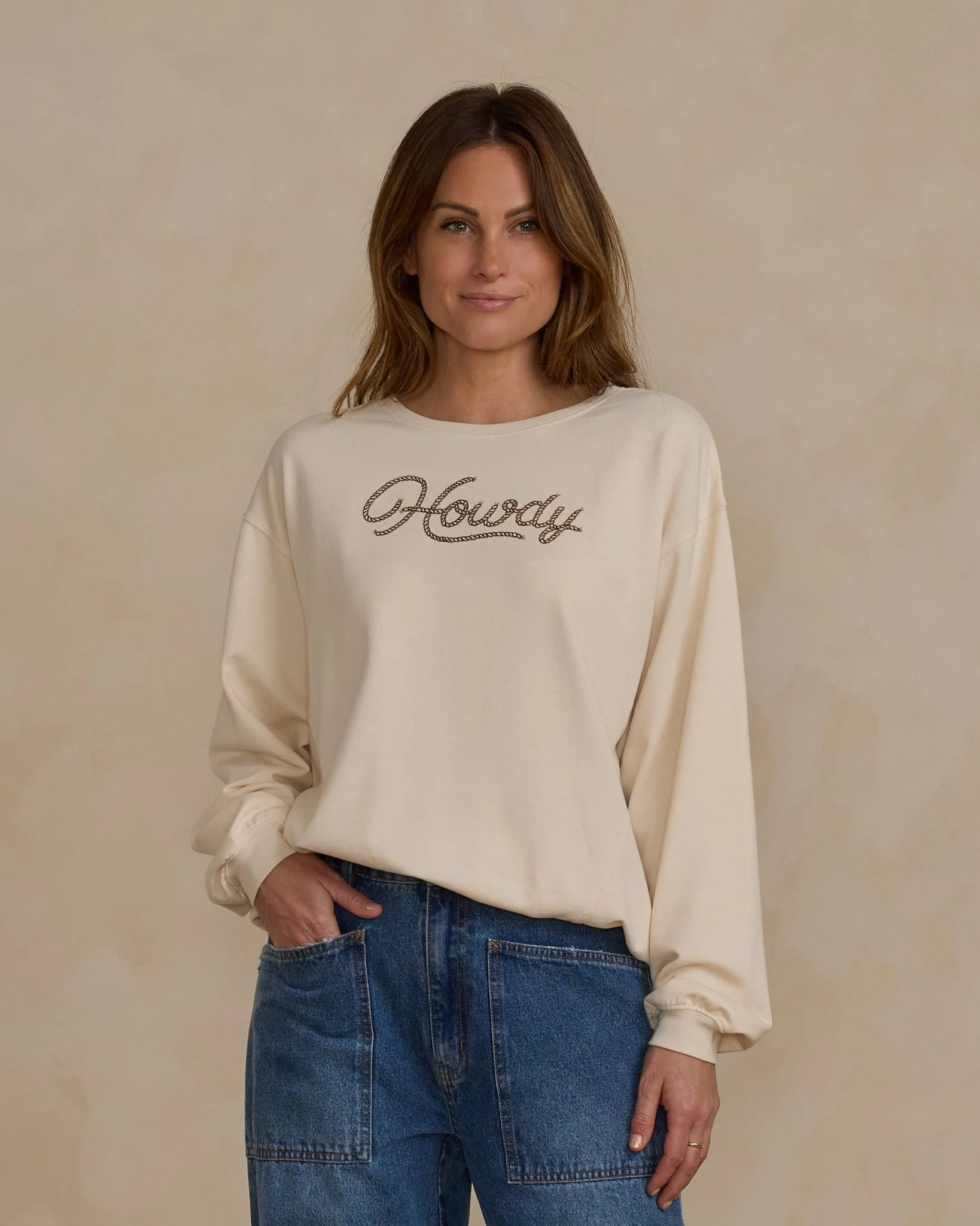 Oversized Sweatshirt | Howdy - Image 2
