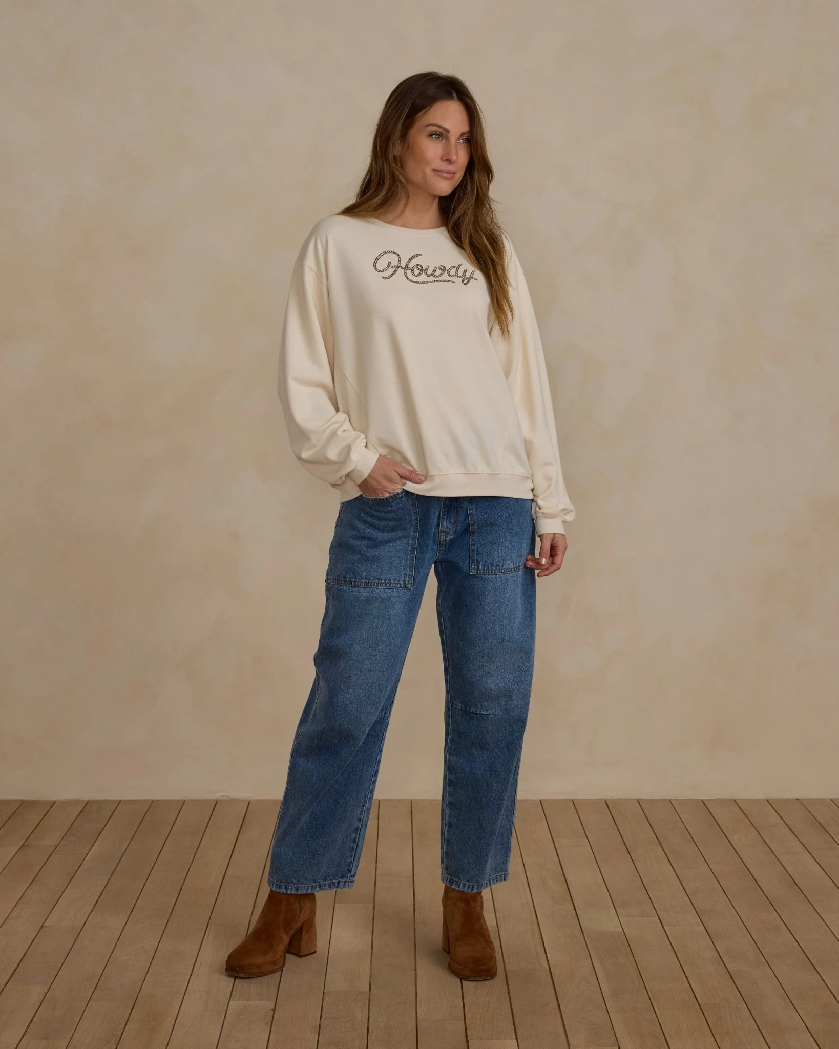 Oversized Sweatshirt | Howdy - Image 3