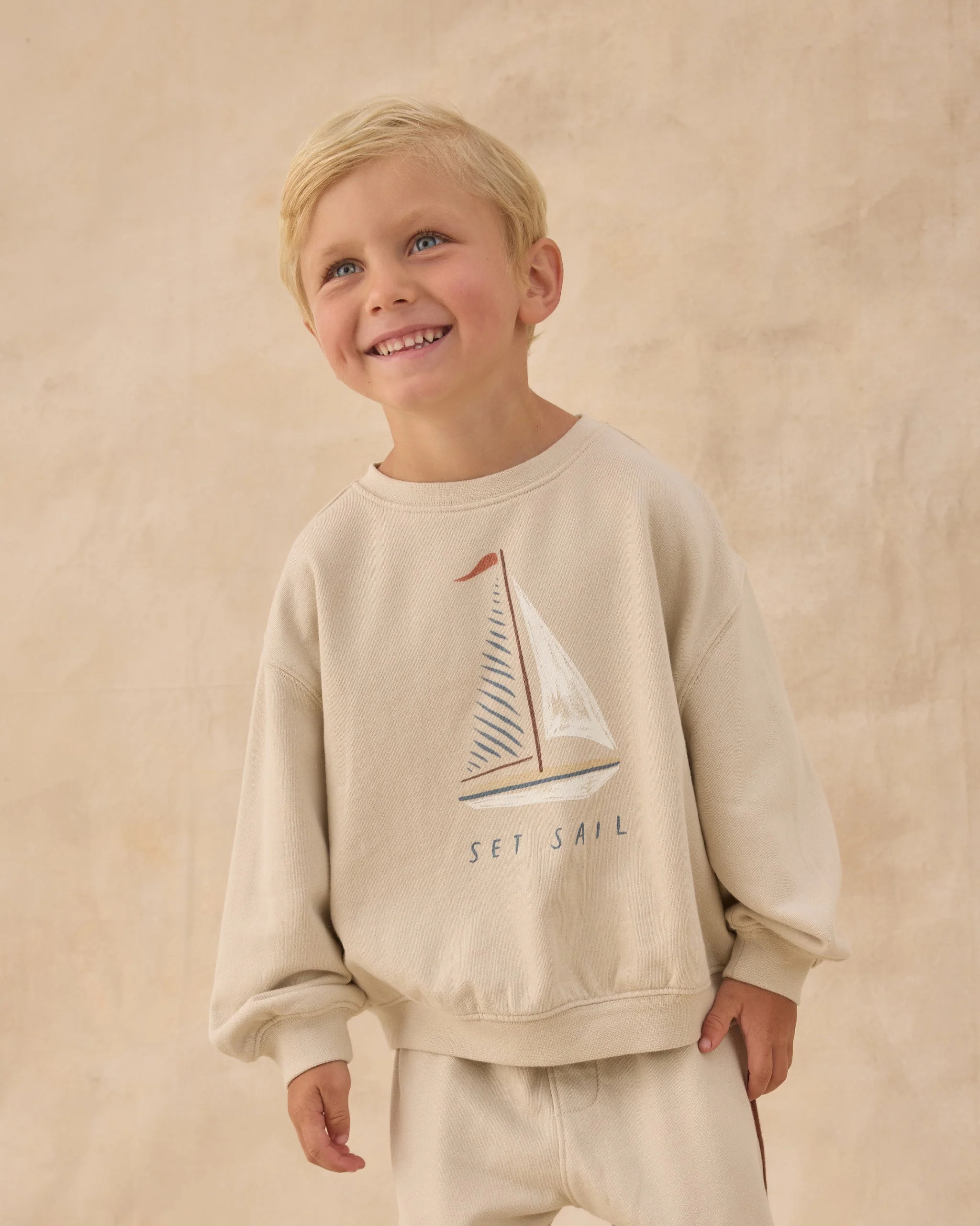 Oversized Sweatshirt Set Sail - Image 2