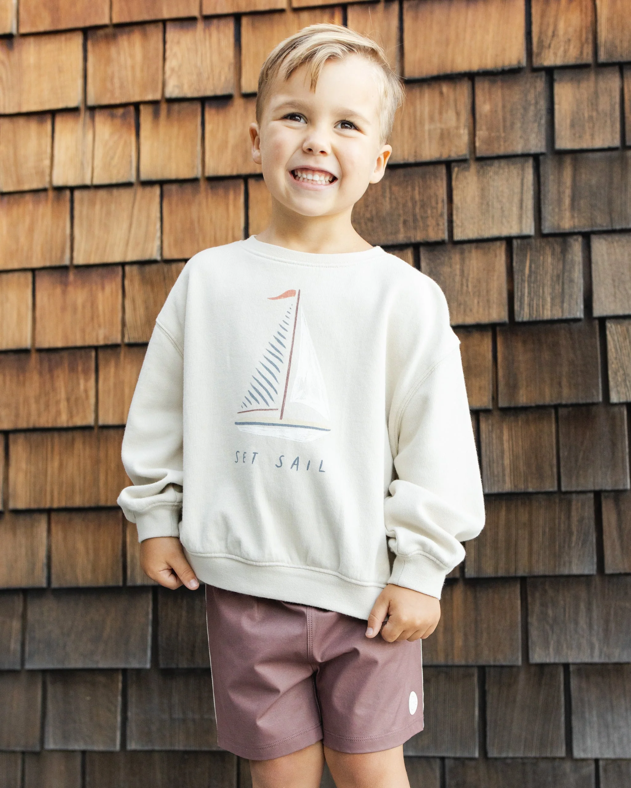 Oversized Sweatshirt Set Sail - Image 5