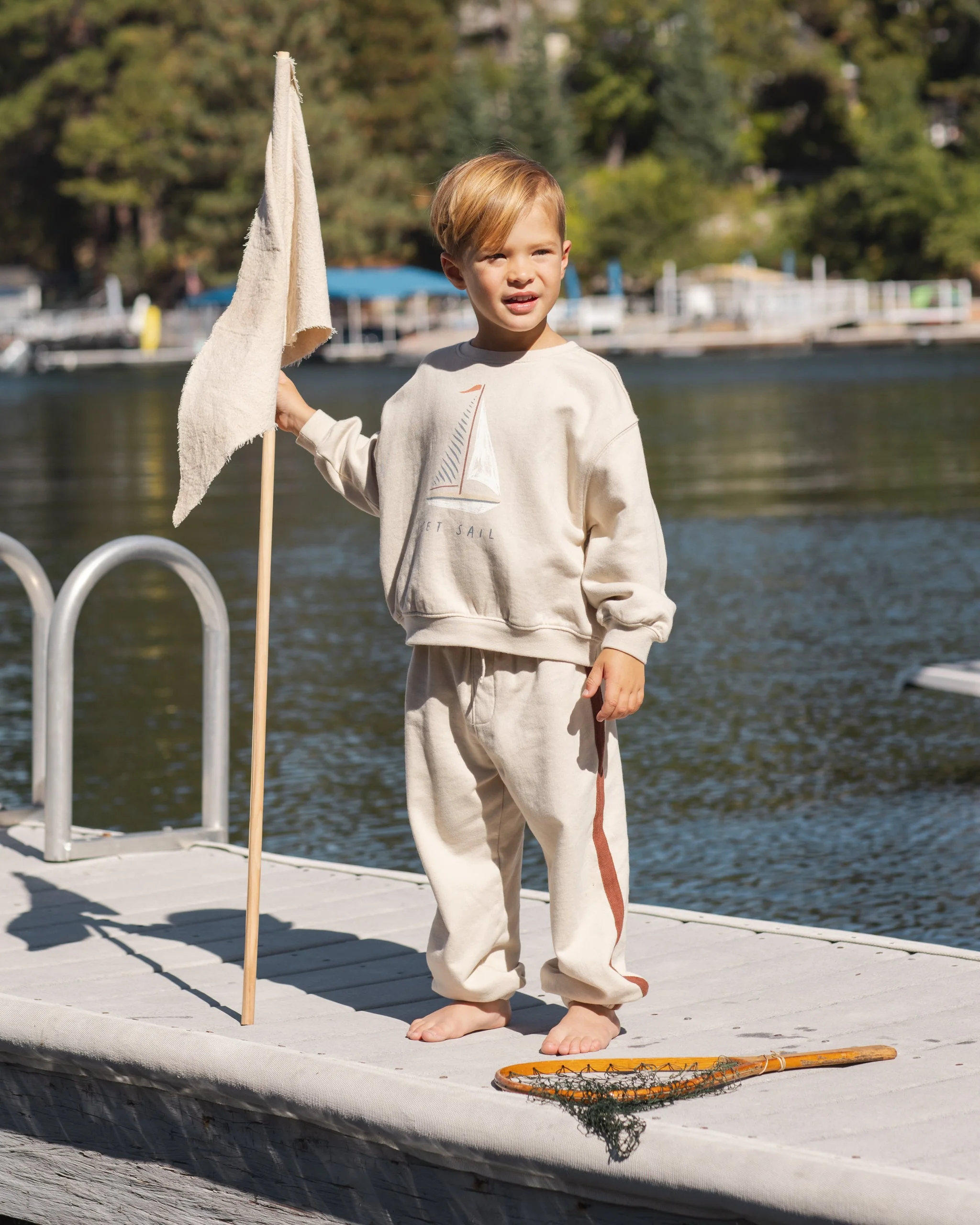 Oversized Sweatshirt Set Sail - Image 7
