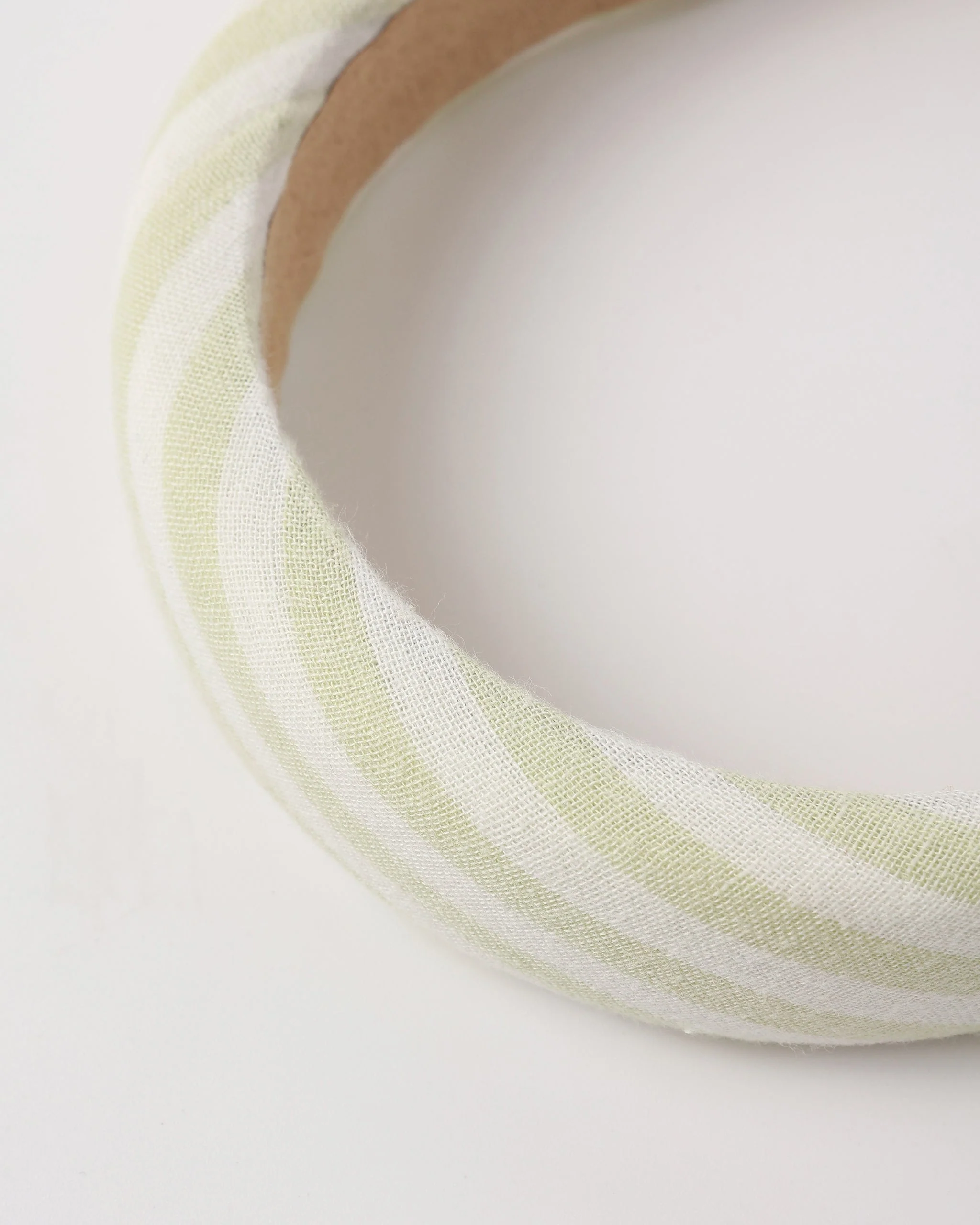 Padded Headband Citron Stripe - Image 4