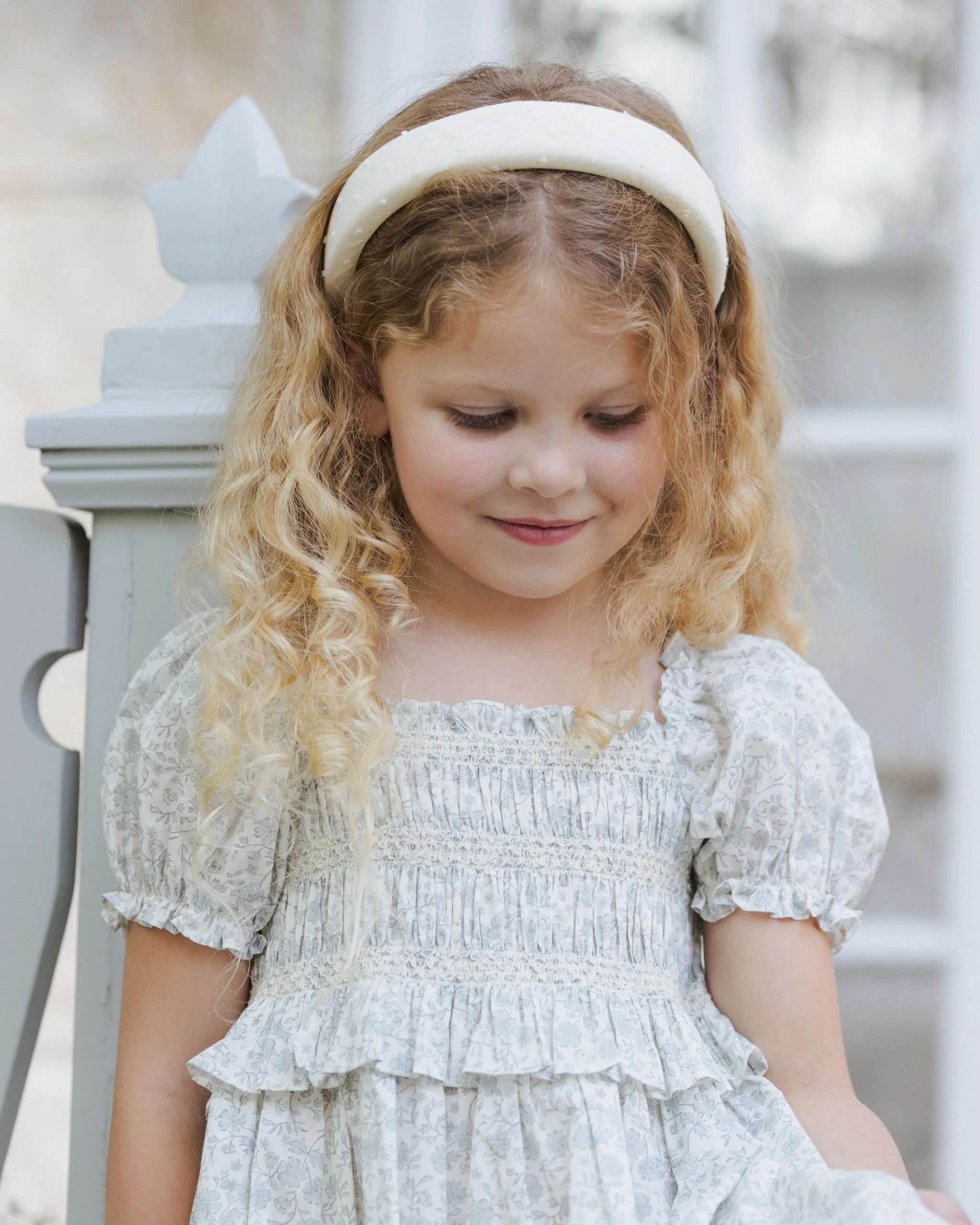 Padded Headband Ivory - Image 5