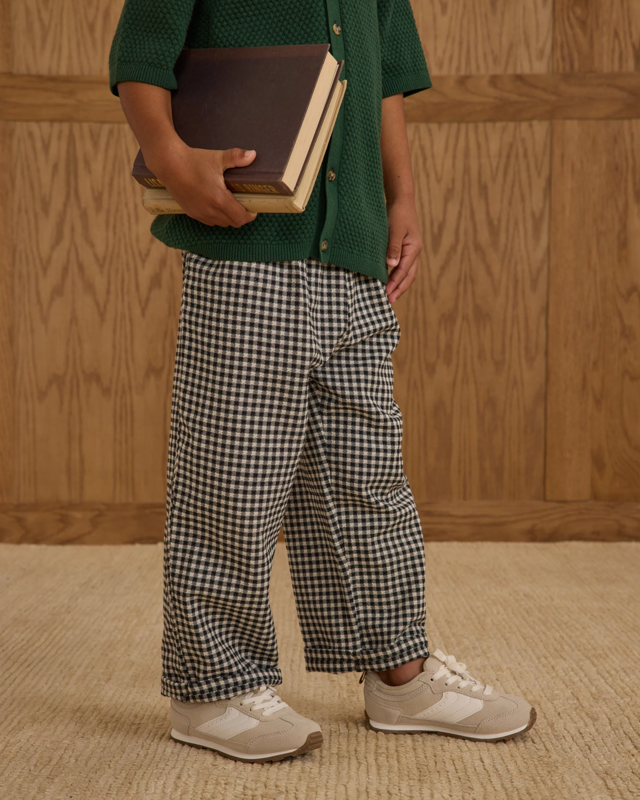 Palmer Pant || Black Gingham - Image 5