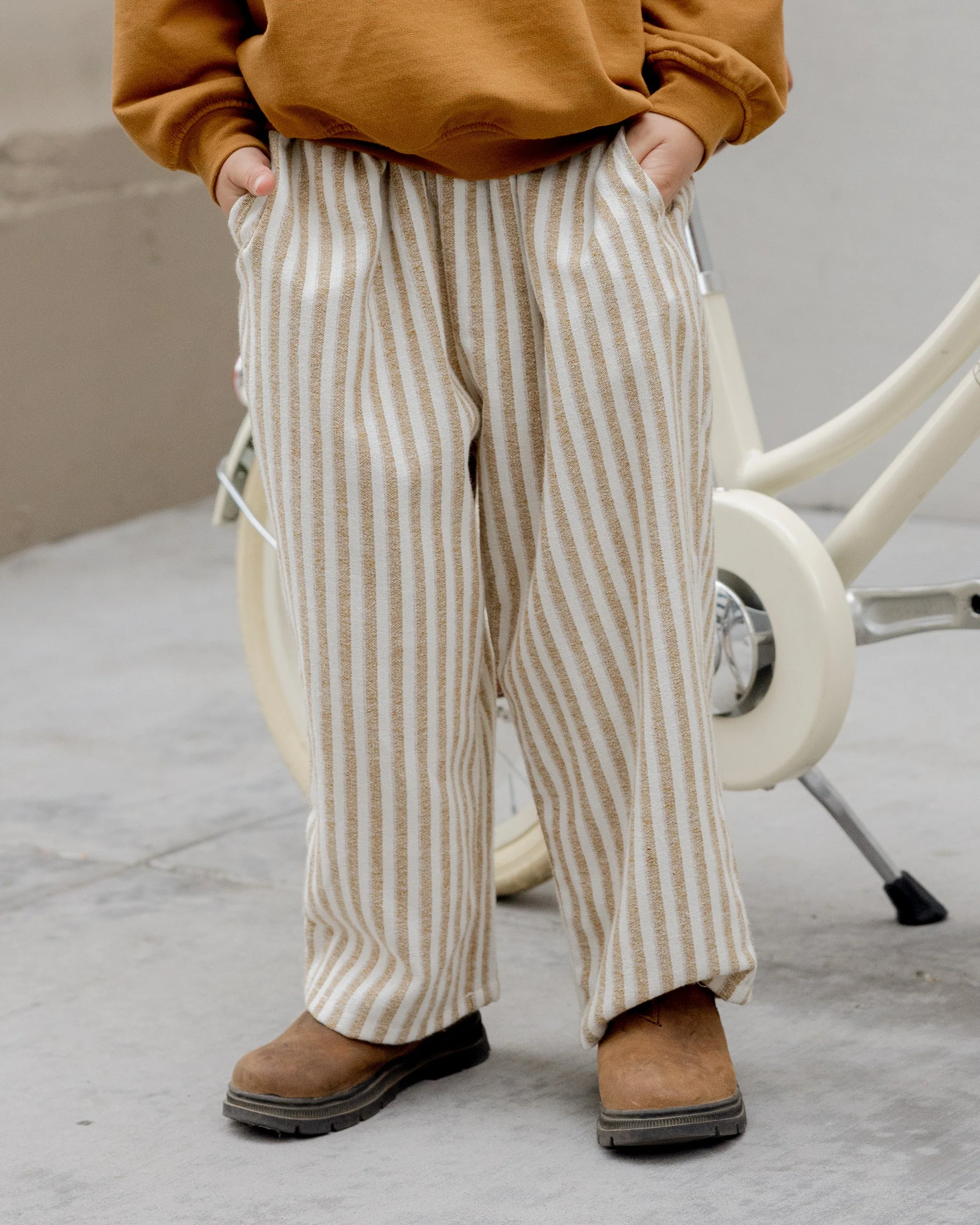 Palmer Pant || Golden Stripe - Image 3