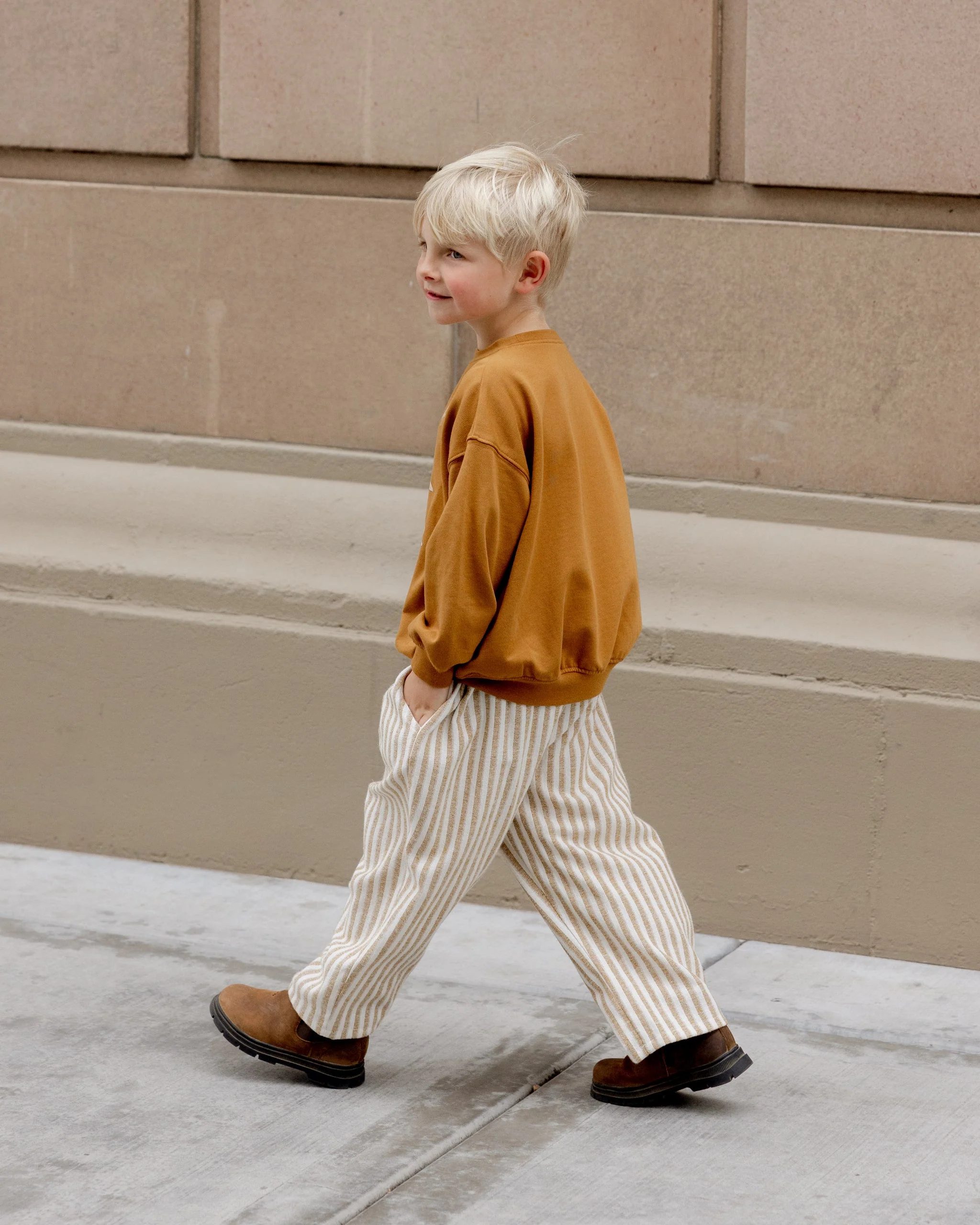 Palmer Pant || Golden Stripe - Image 4