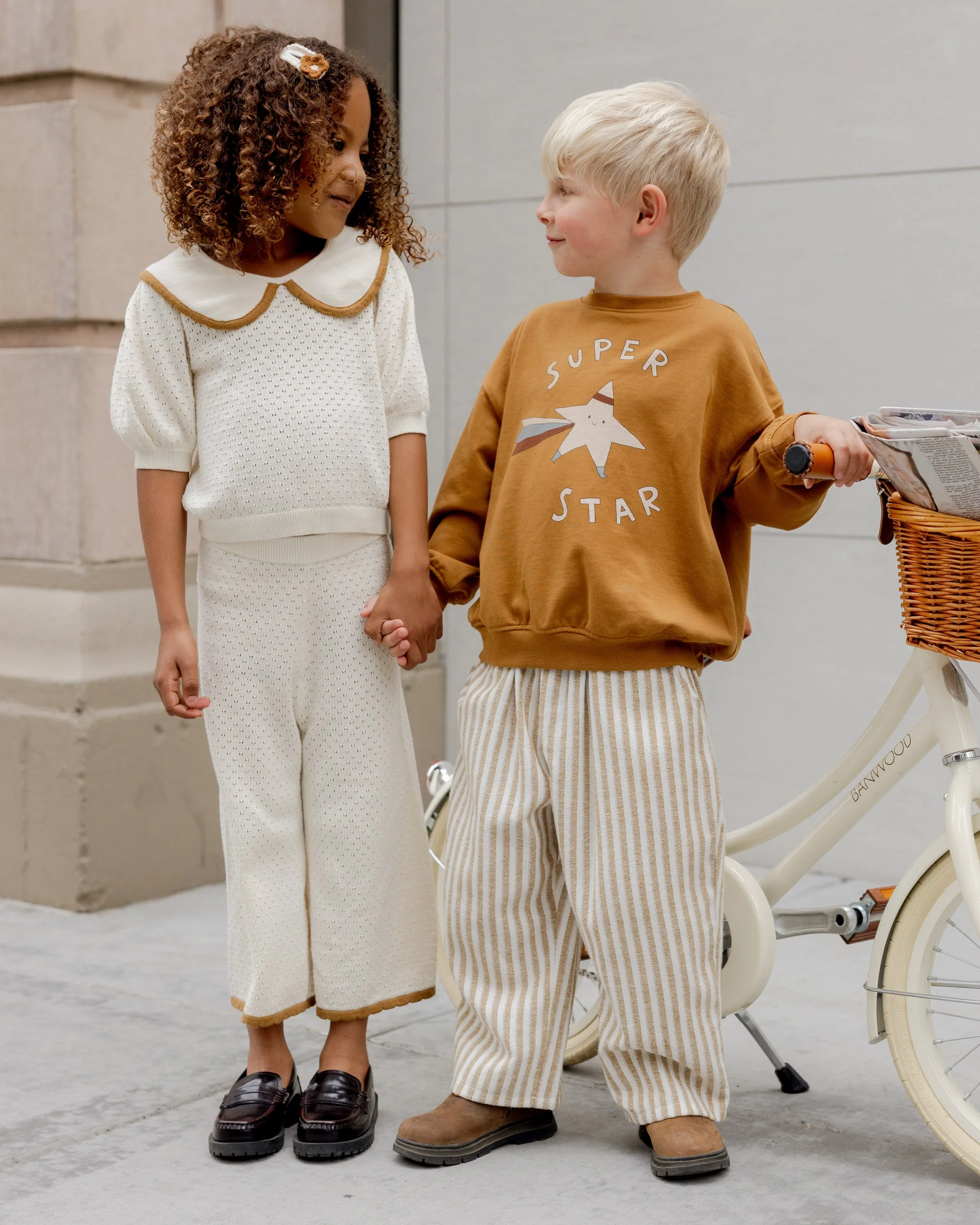 Palmer Pant || Golden Stripe - Image 5