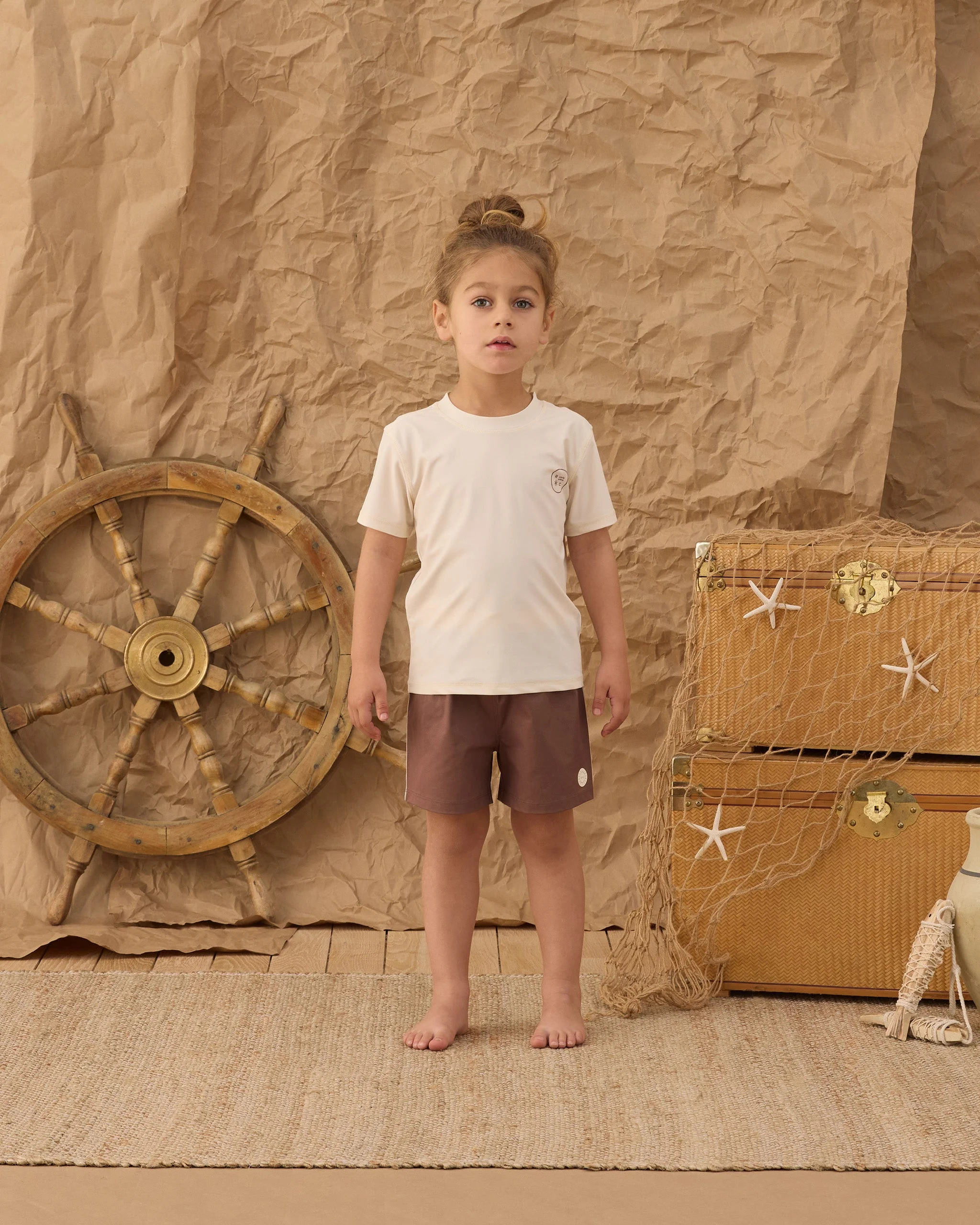 Paneled Boardshort Chocolate - Image 3