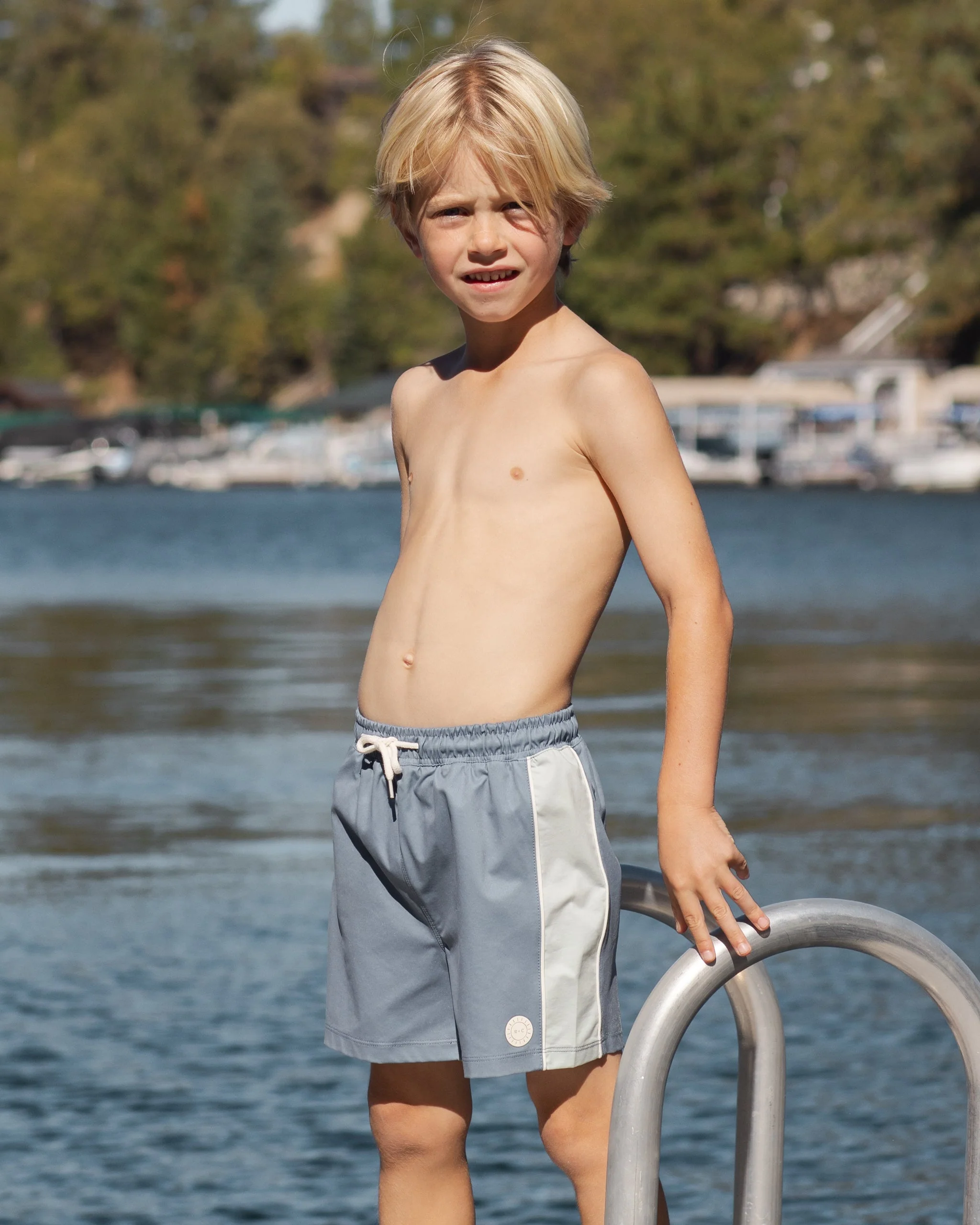 Paneled Boardshort Marine - Image 3