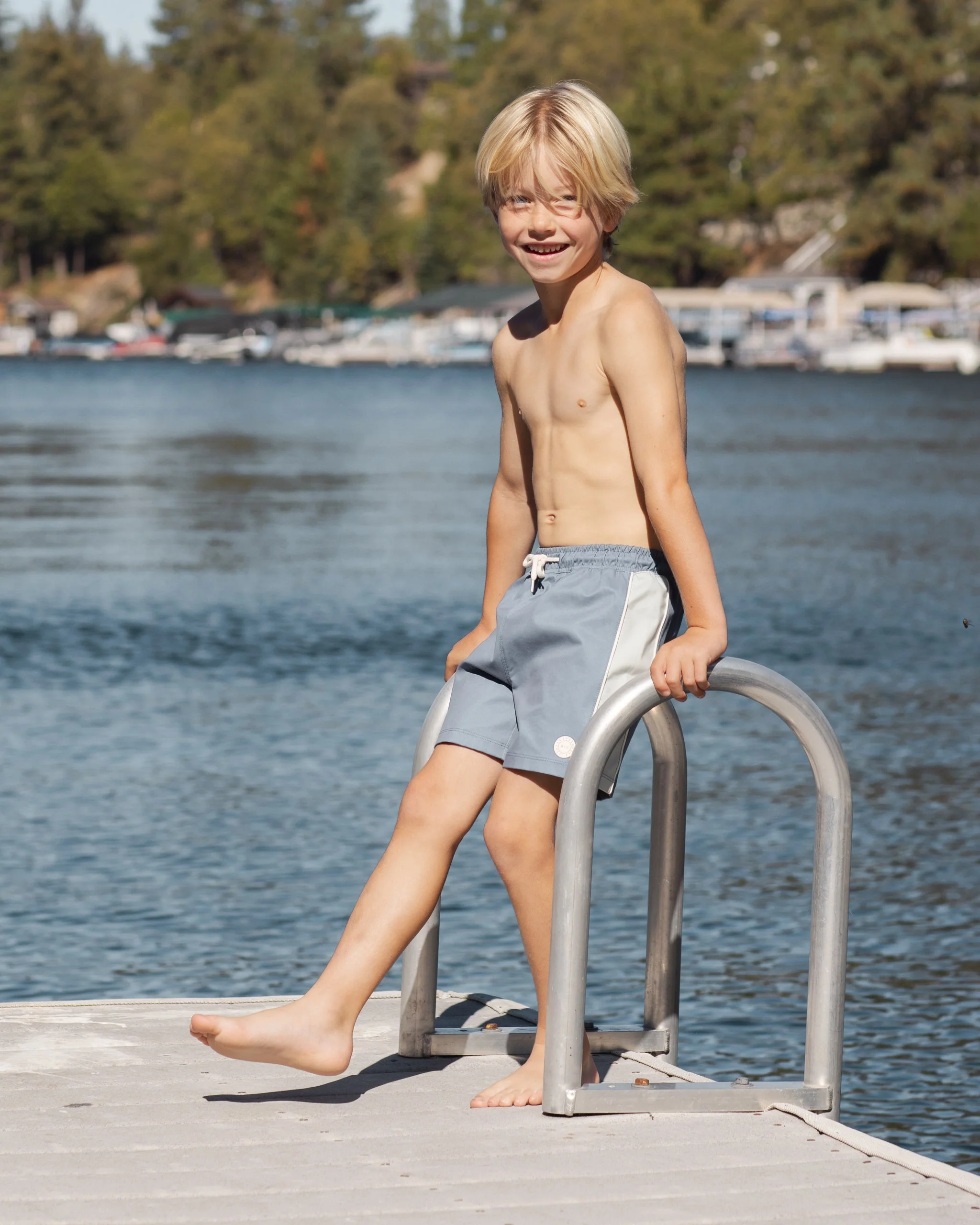 Paneled Boardshort Marine - Image 4