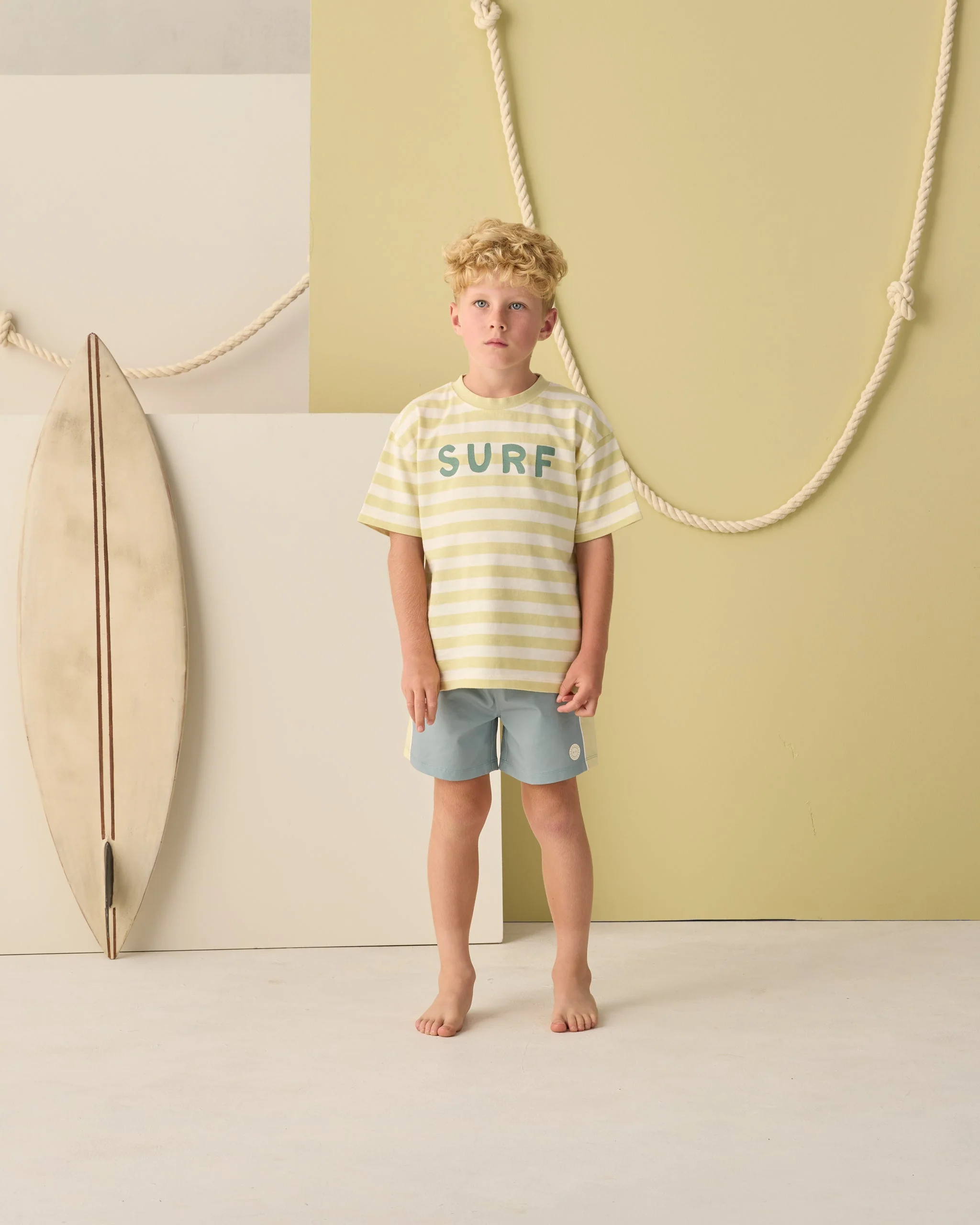 Paneled Boardshort Sea Green - Image 4