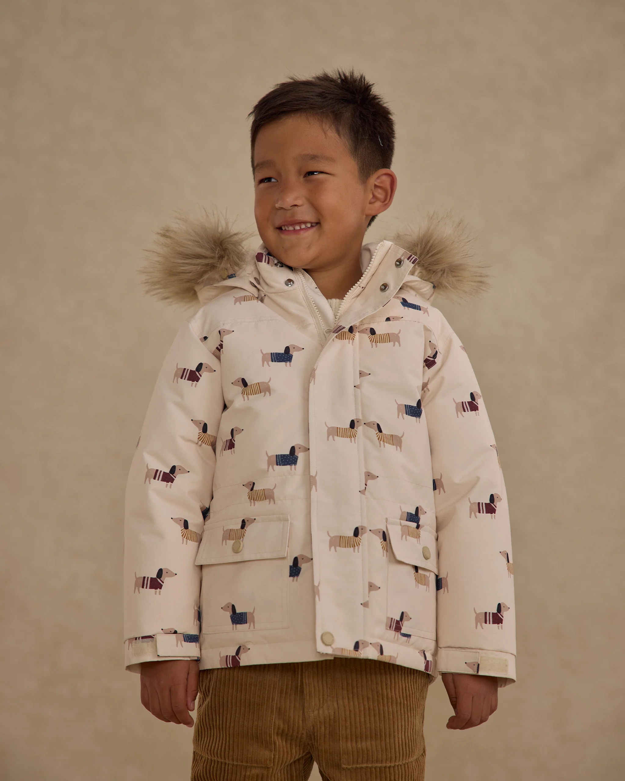 Parka Ski Jacket || Dachshund - Image 3