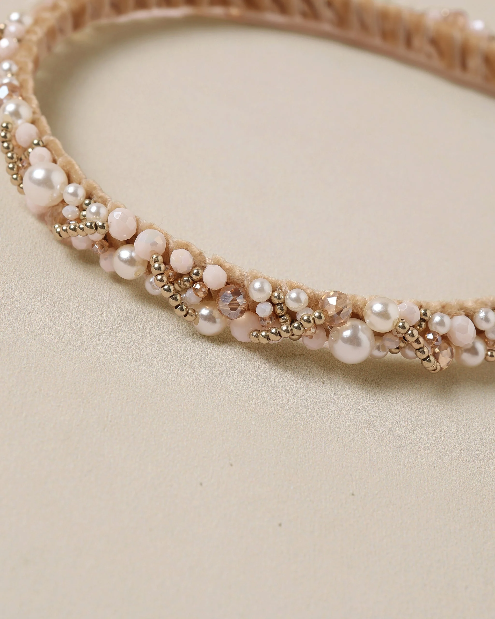 Pearl Headband Ivory - Image 4