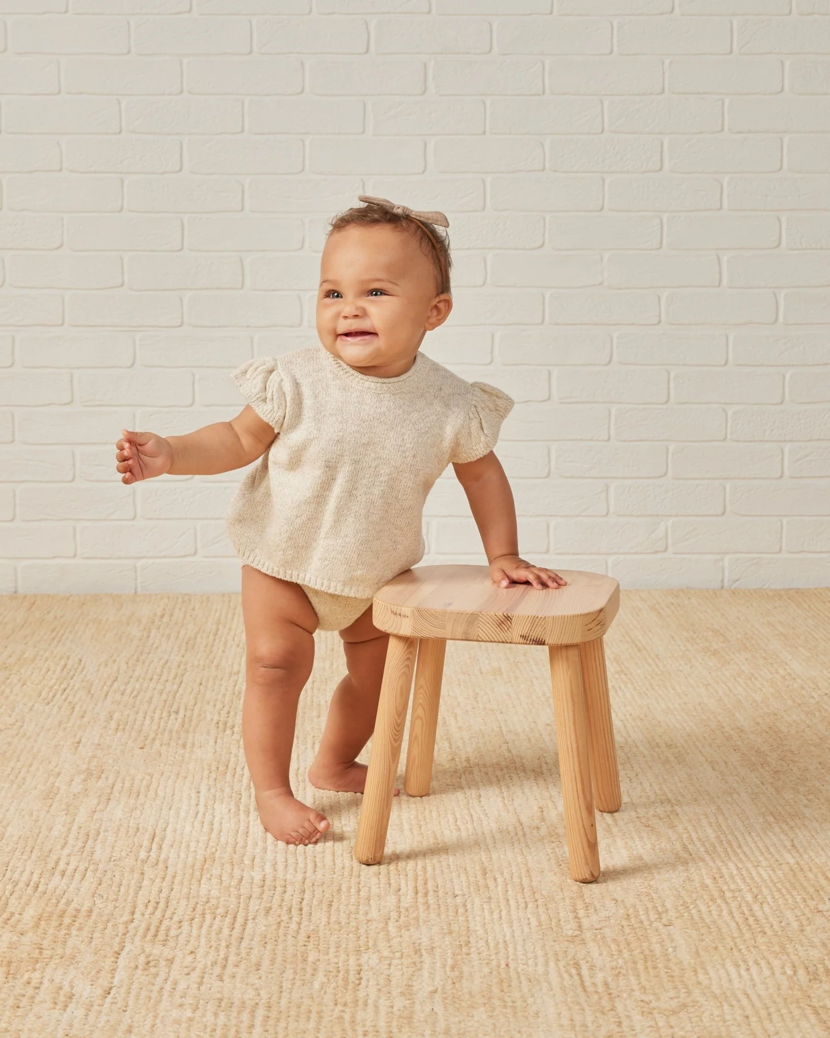 Penny Knit Set || Ivory - Image 4