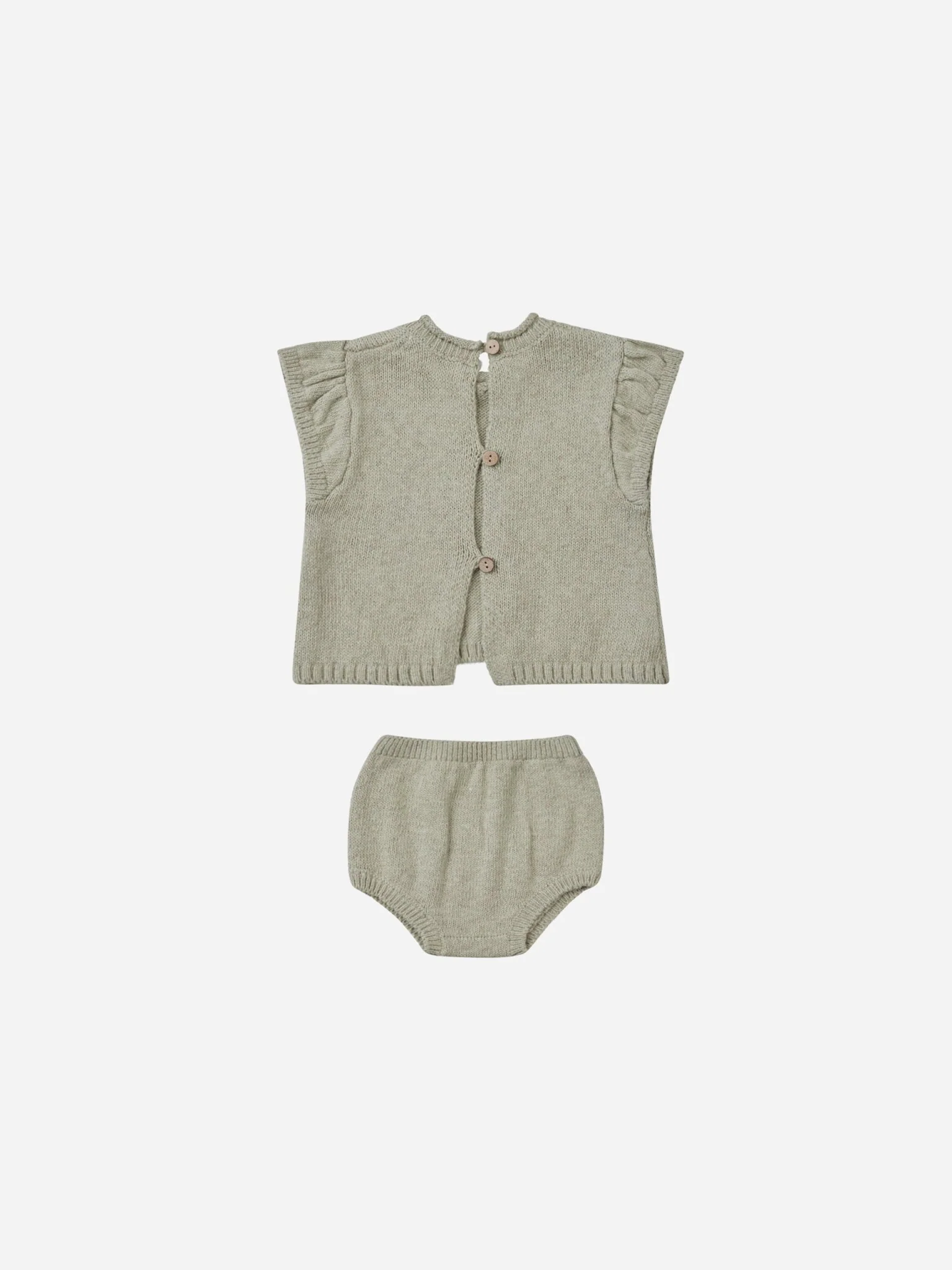 Penny Knit Set || Sage - Image 2