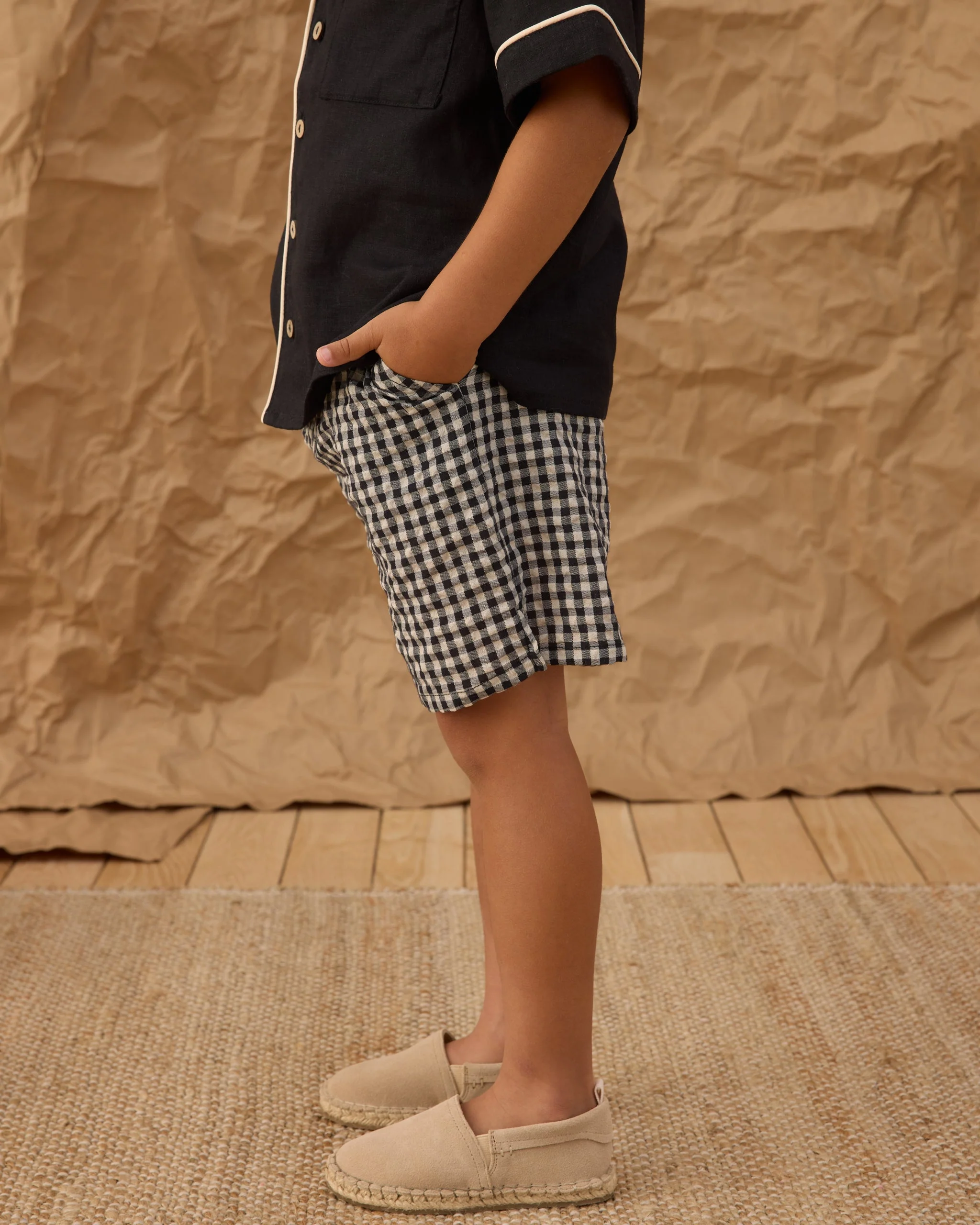 Perry Short Black Check - Image 3