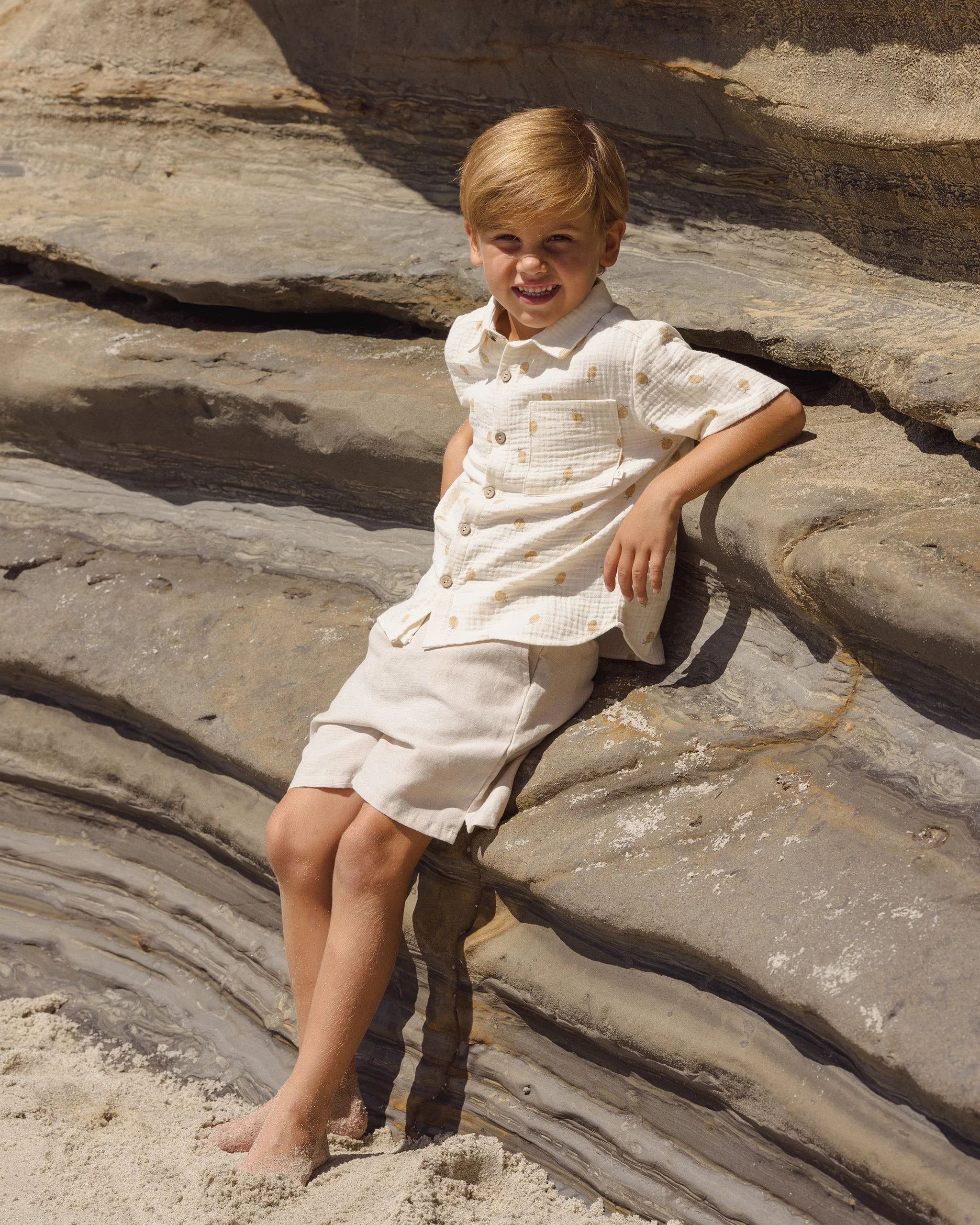 Perry Short Heathered Cocoa - Image 3