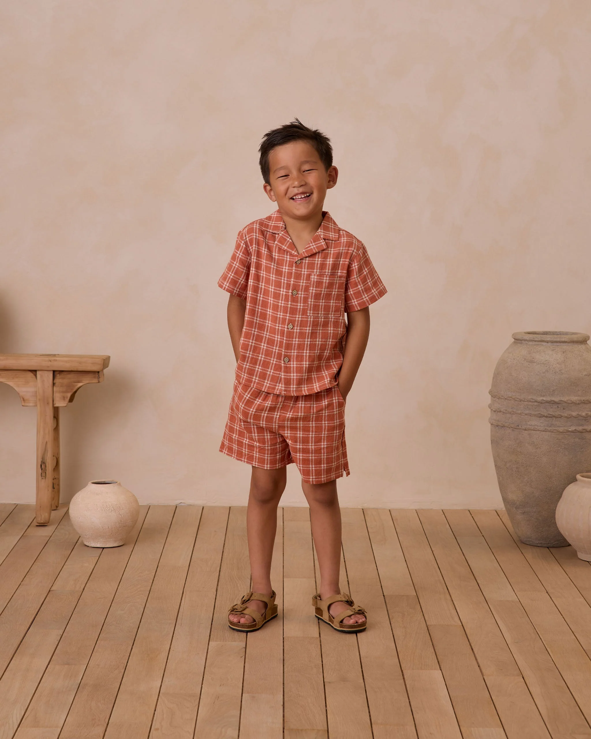 Perry Short || Poppy Check - Image 4