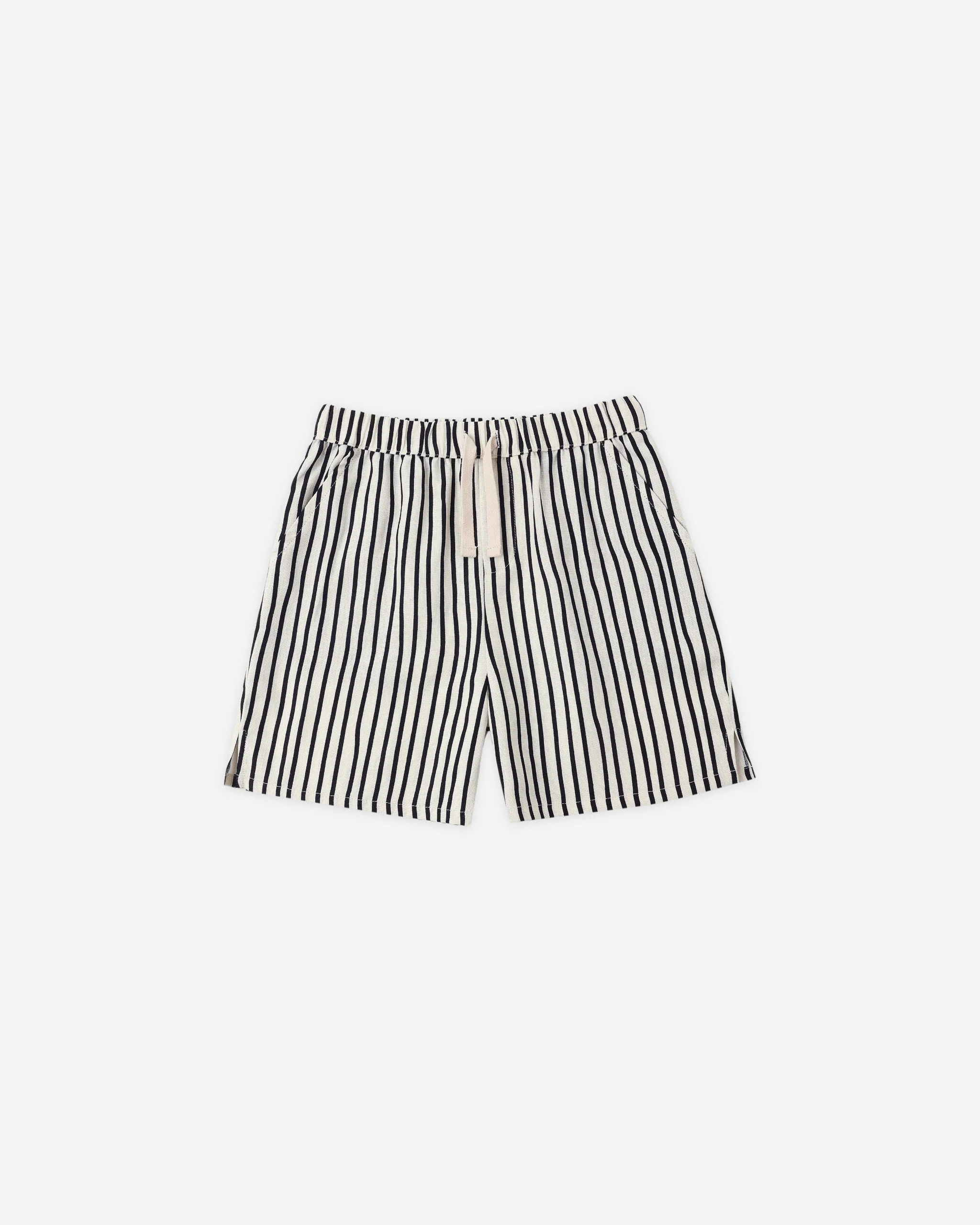 Perry Short Wavy Stripe