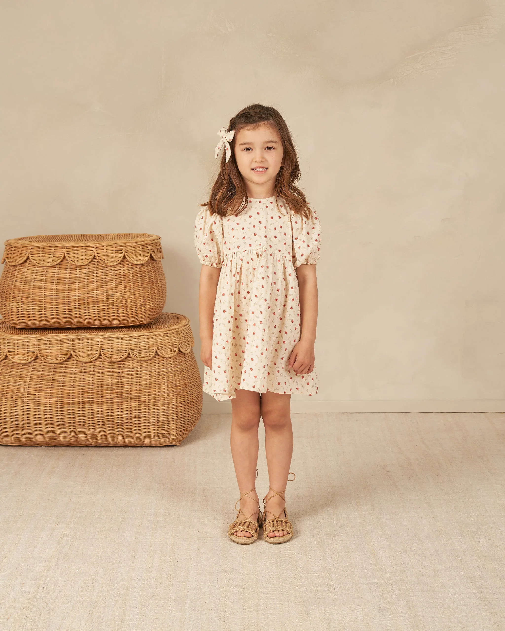 Phoebe Dress || Strawberry Fields - Image 3