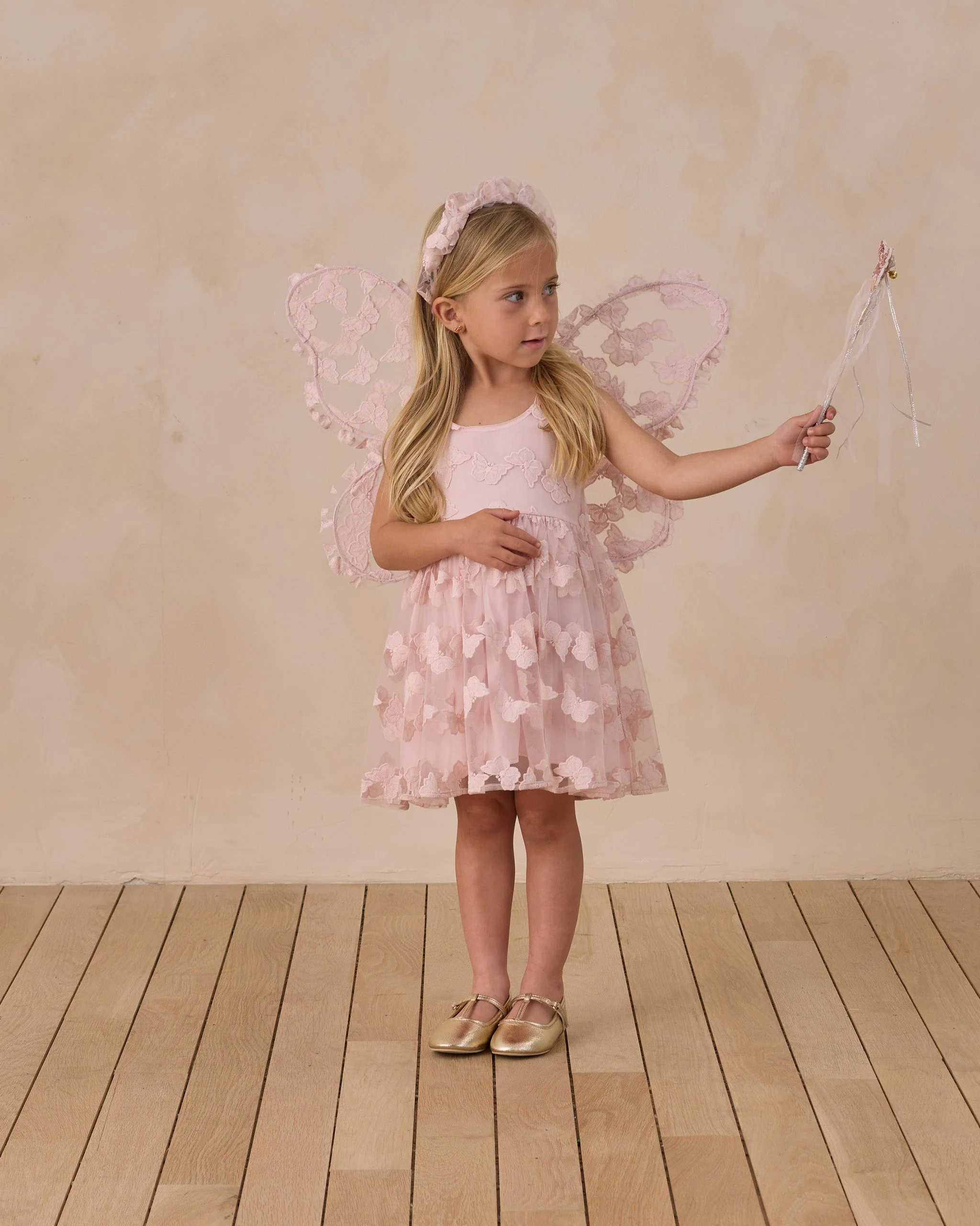 Pippa Dress Butterfly Cotton Candy - Image 2