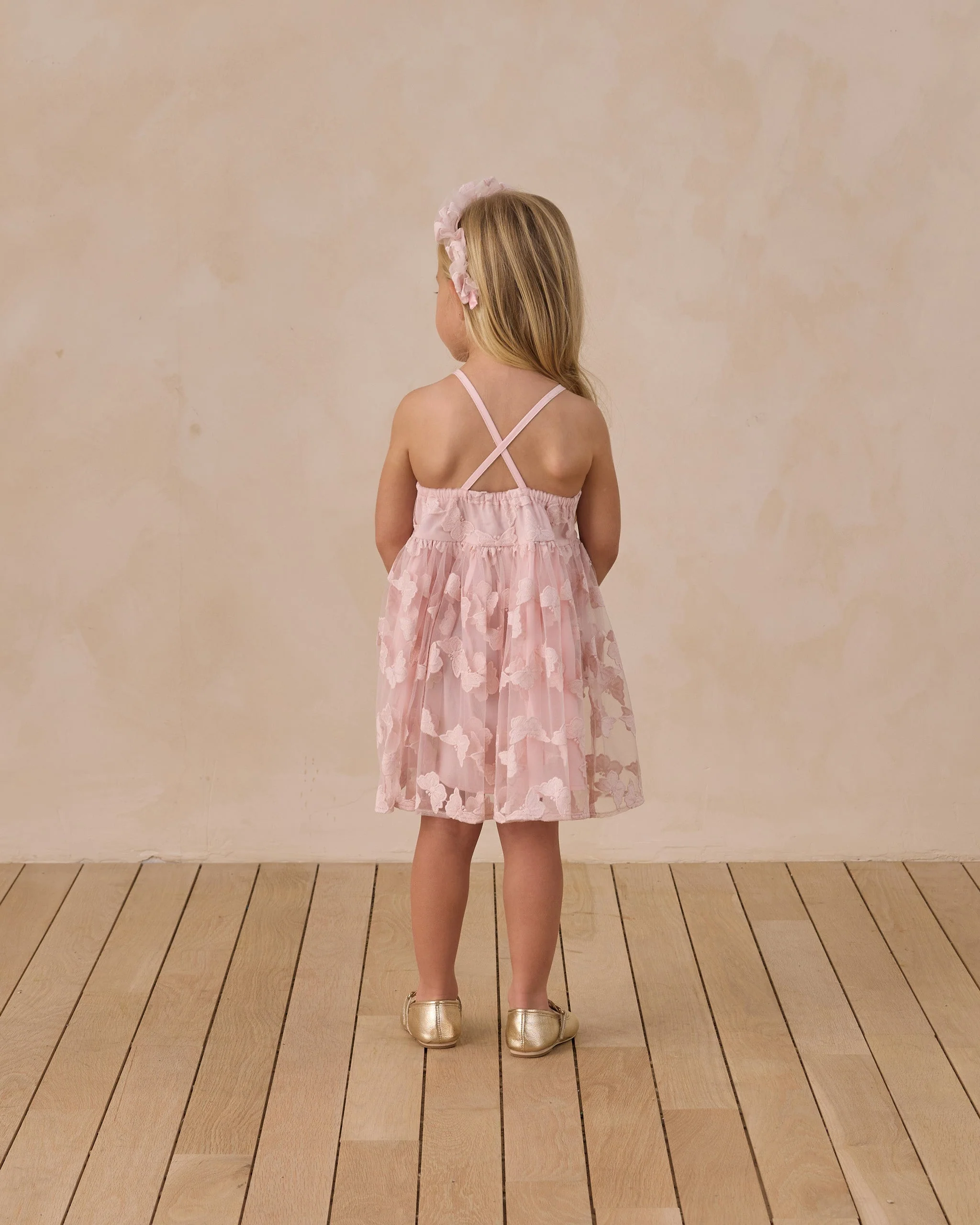 Pippa Dress Butterfly Cotton Candy - Image 3